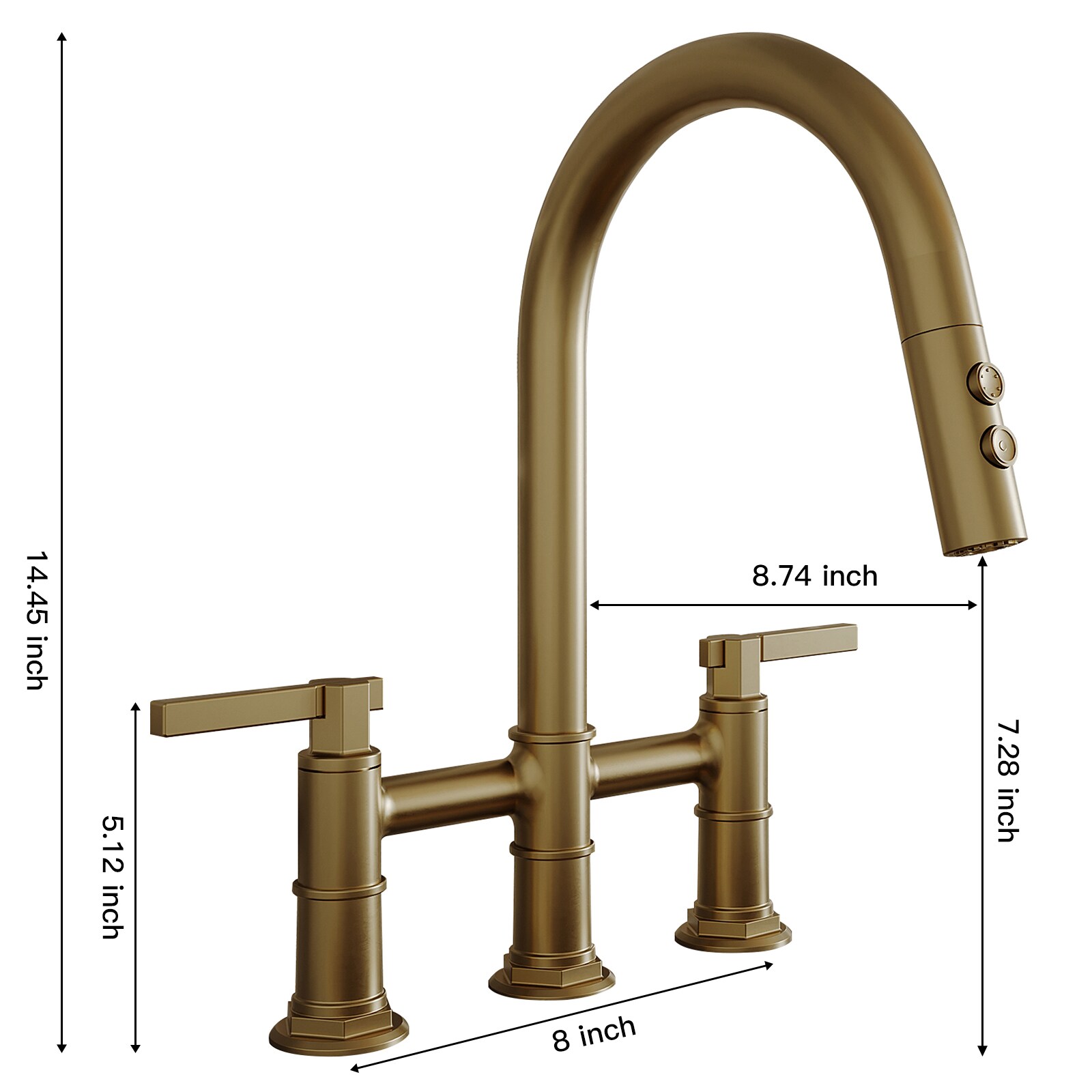 BWE C-4076-BG Kitchen-Faucets - View #7
