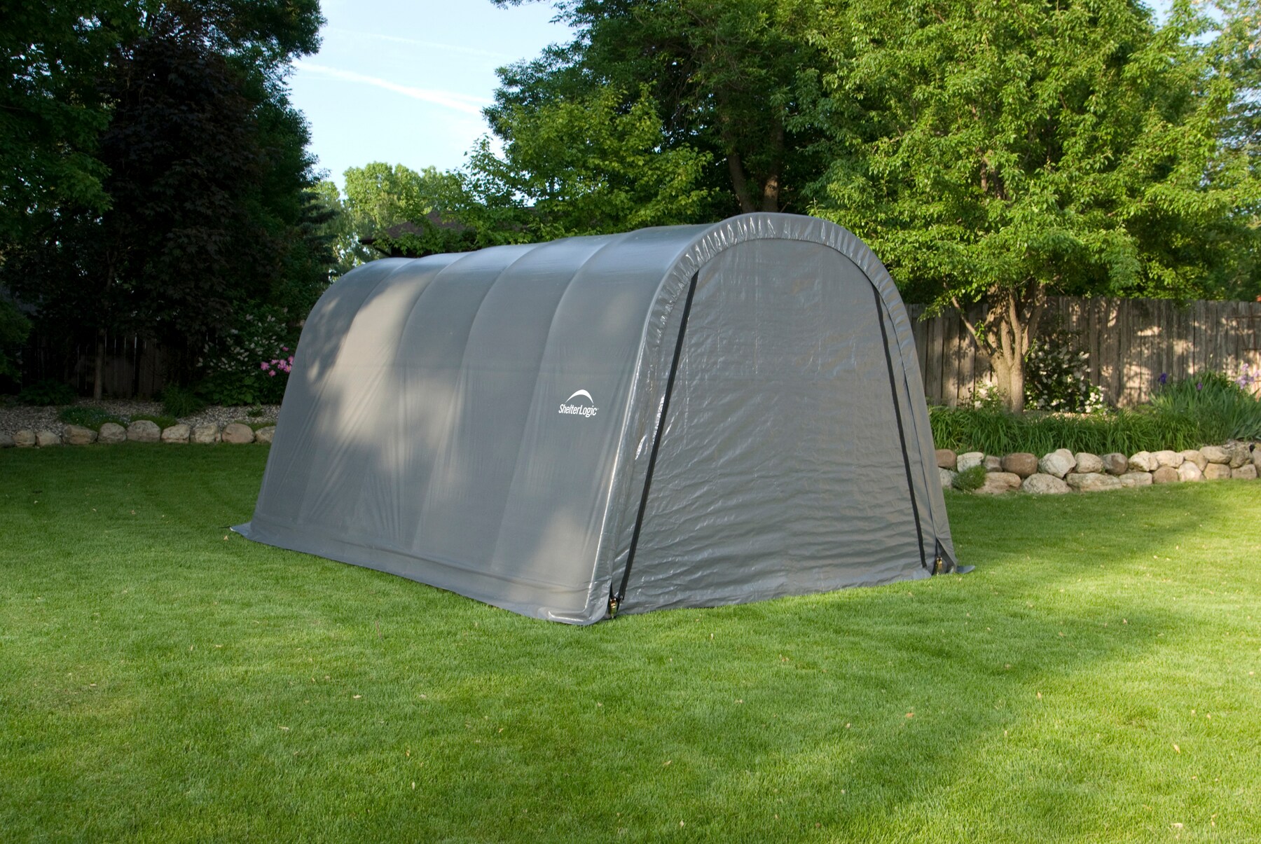 ShelterLogic 12-ft X 20-ft Canopy Storage Shelter In The Canopy Storage ...