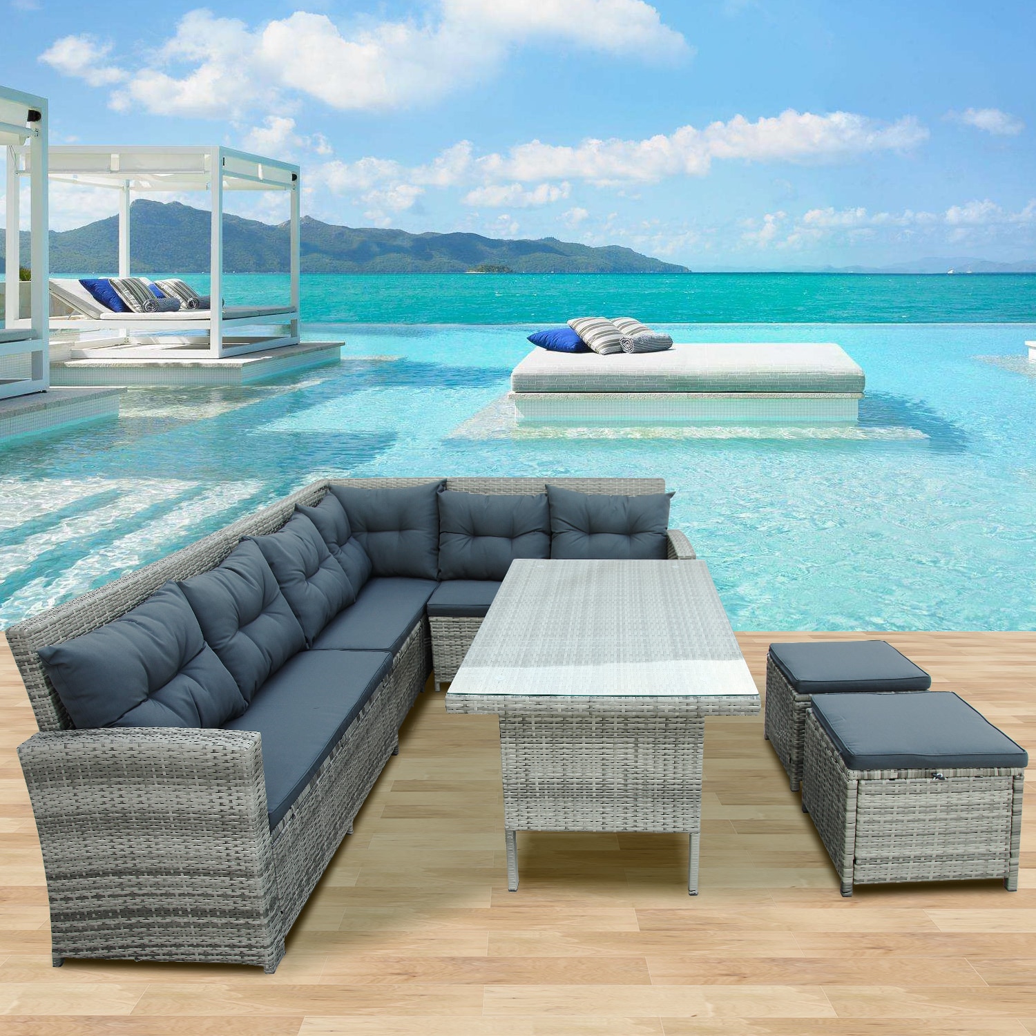 Flynama YC-V-0069AAA Patio-Conversation-Sets - View #2