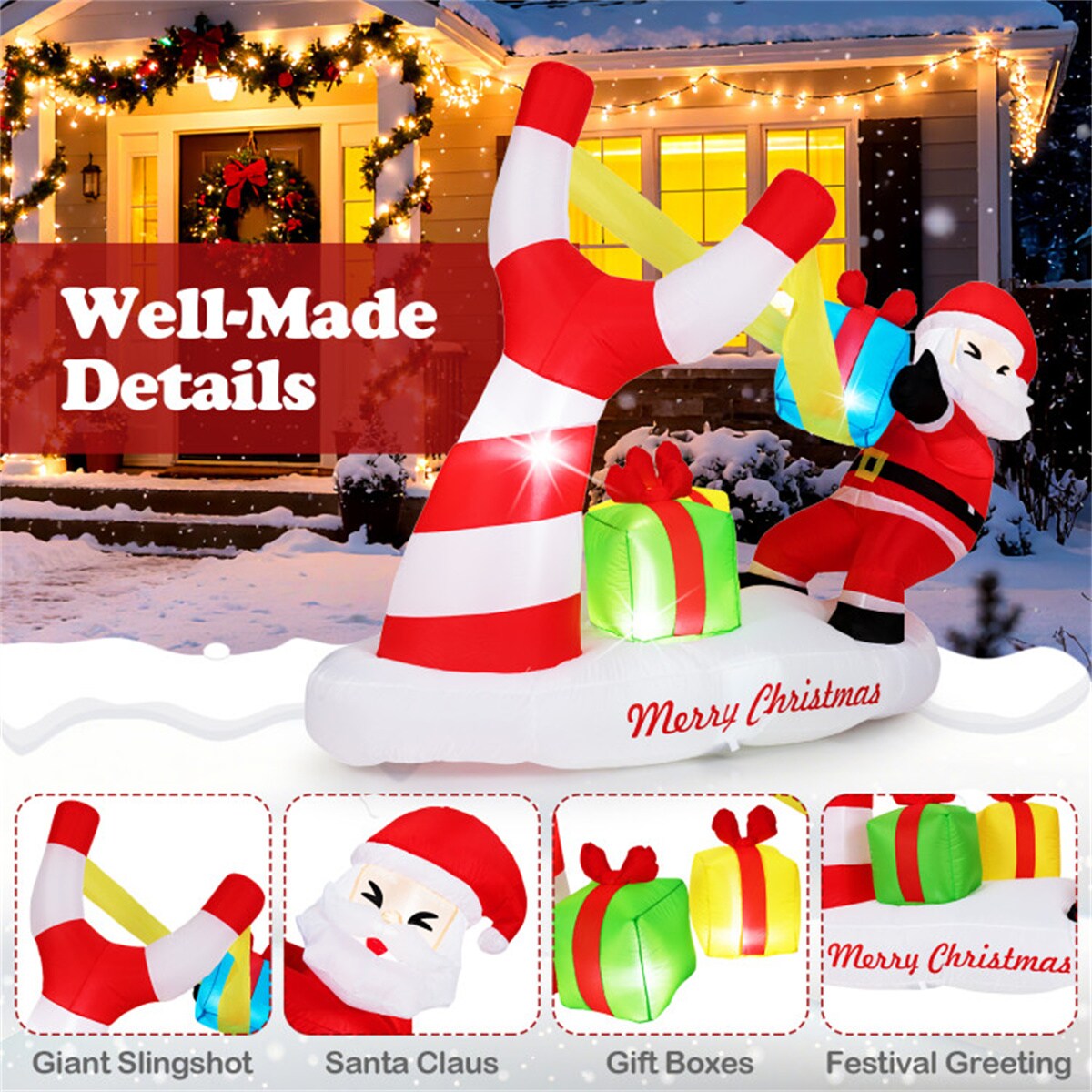 VEELIKE 58176111 Outdoor-Christmas-Decor - View #4
