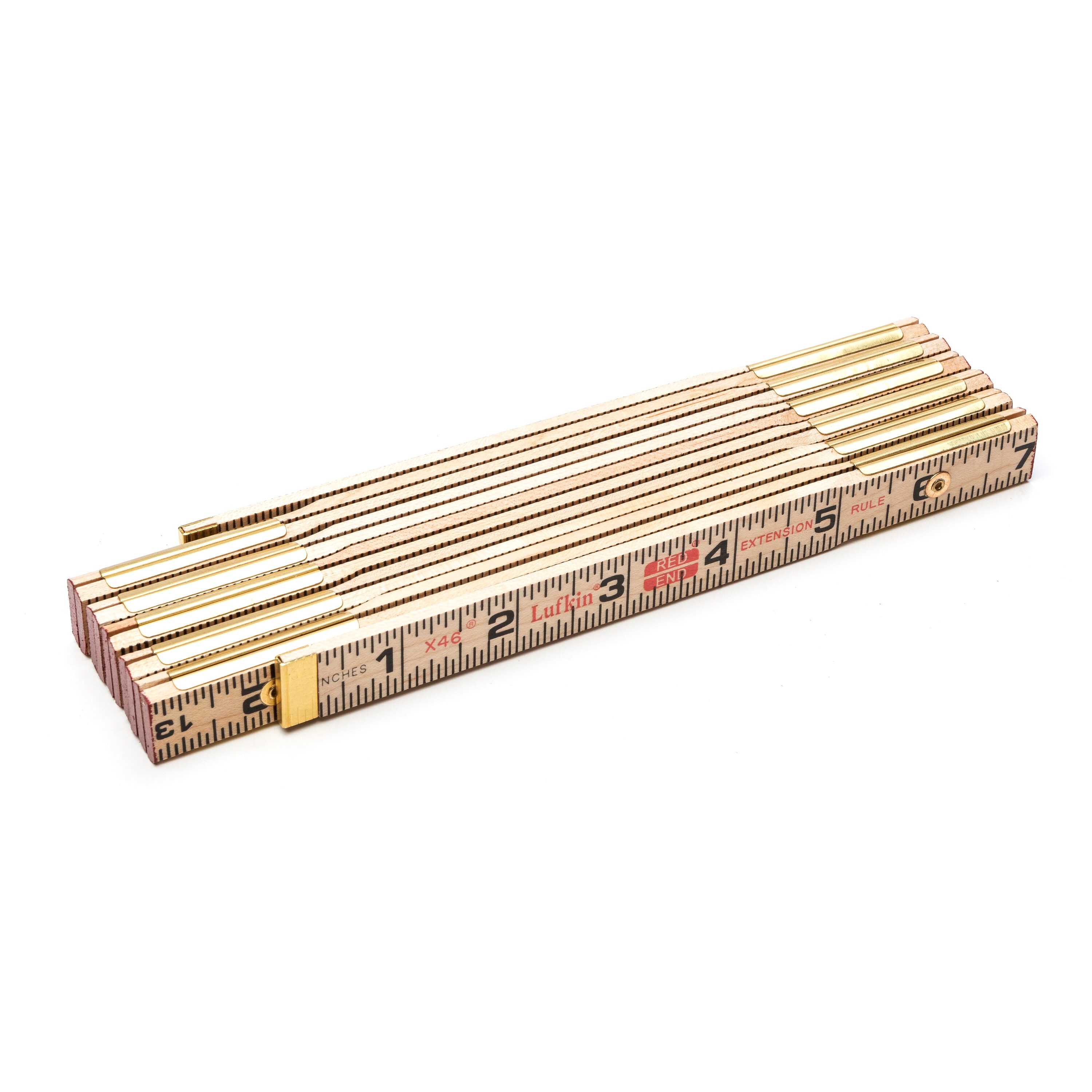 6' Extension Folding Wood Ruler - Greschlers Hardware