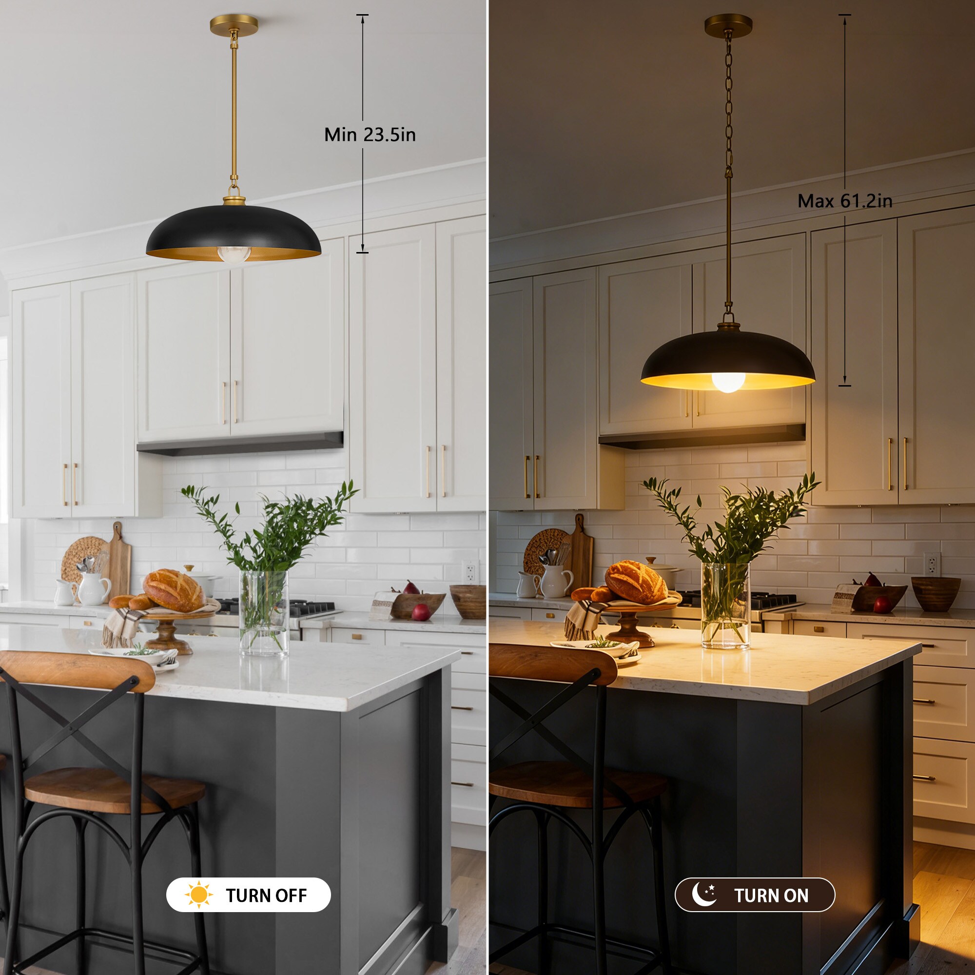 LamQee 06FTL0364ABK Pendant-Lights - View #6