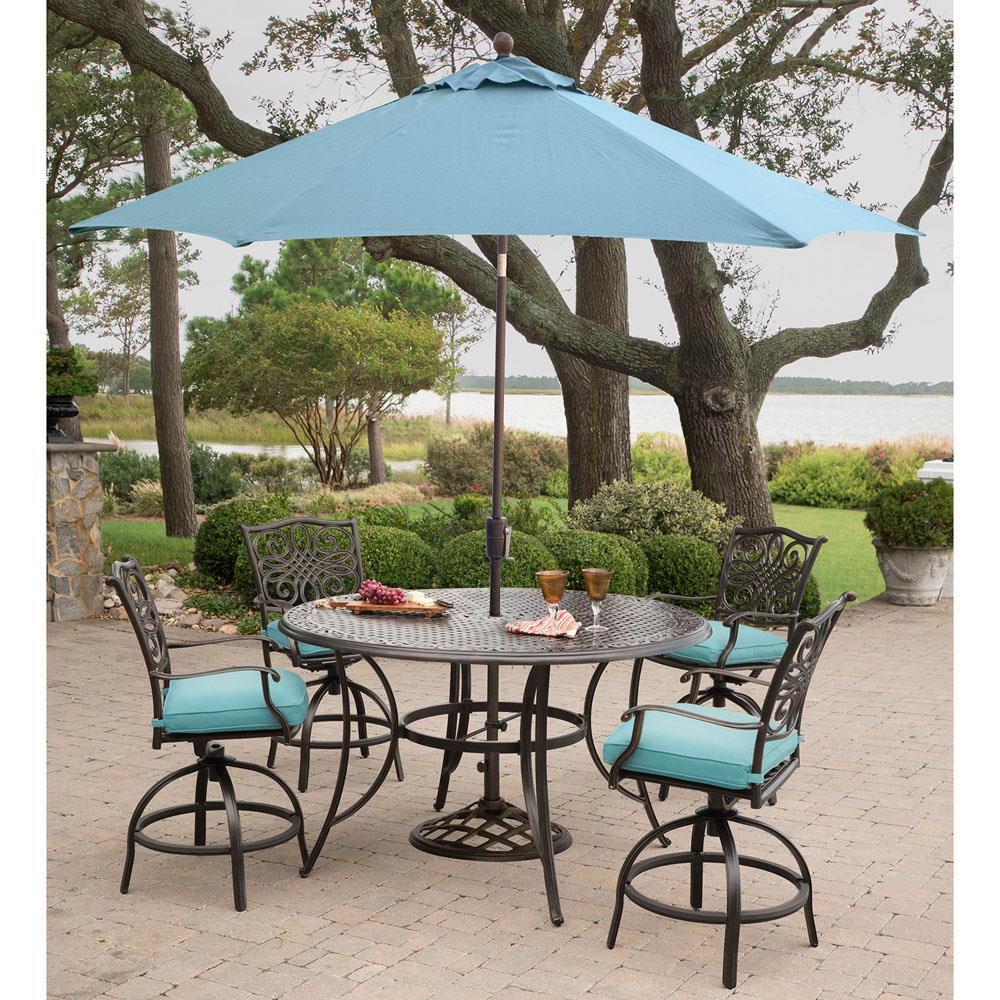 Hanover TRADDN5PCBR-SU-B Patio-Dining-Sets - View #14