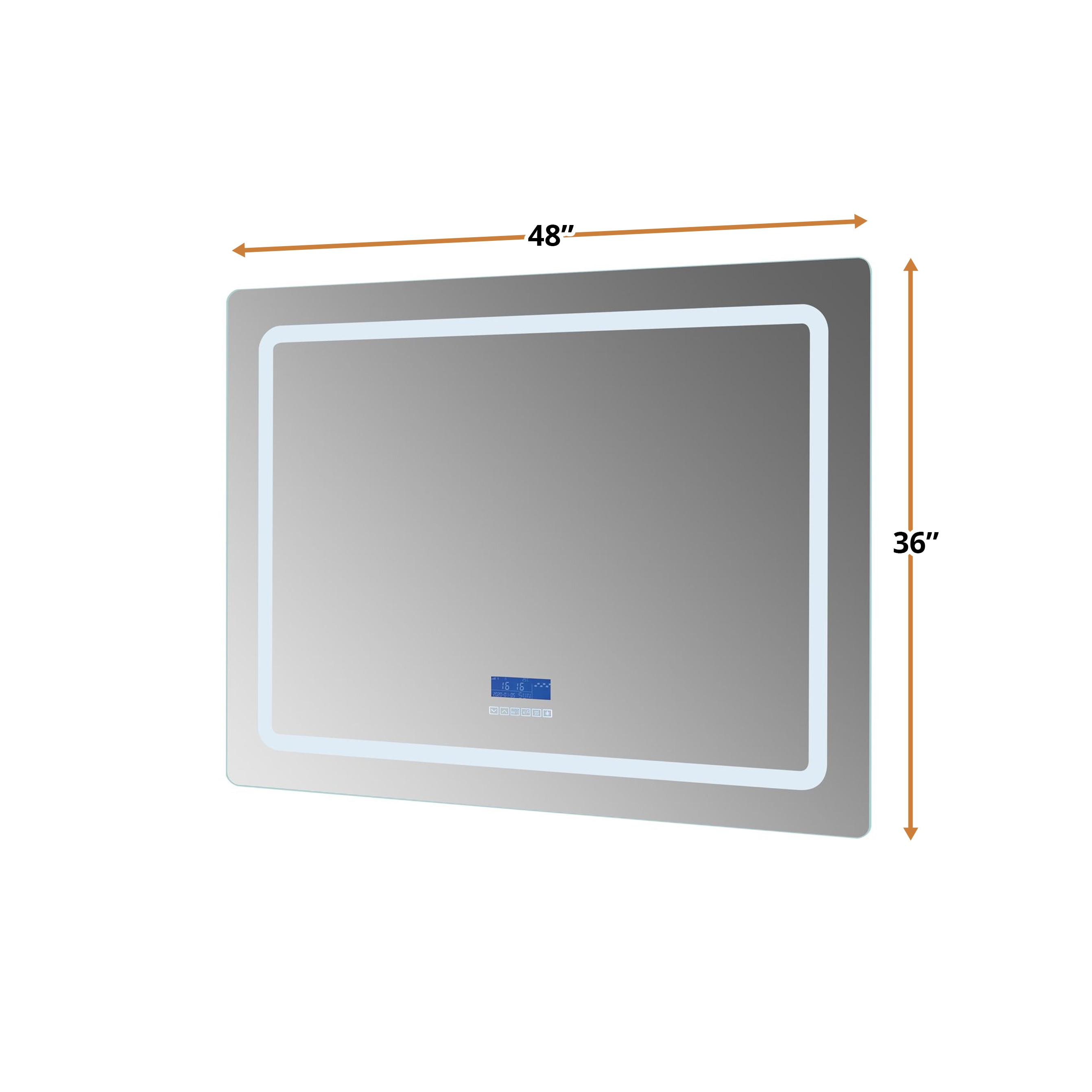 Lexora LC4836LEDM Framed-Bath-Mirrors - View #8