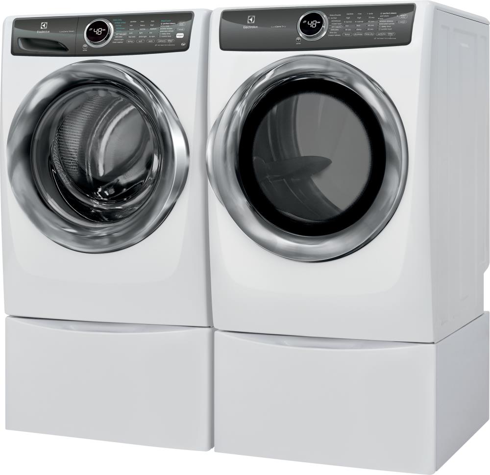 Electrolux 4.3-cu ft High Efficiency Stackable Steam Cycle Front-Load Washer  (Island White) ENERGY STAR at