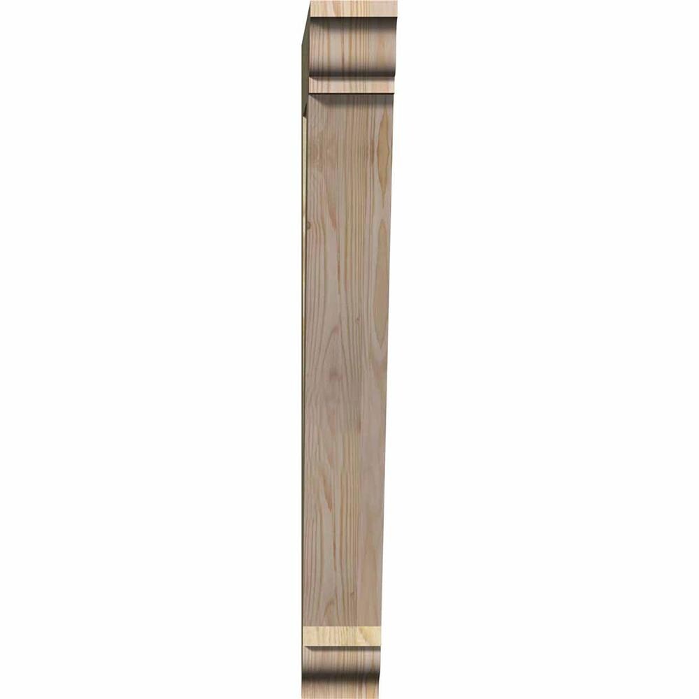 Ekena Millwork BKT04X22X34TRA01RDF Exterior-Brackets-Braces - View #2