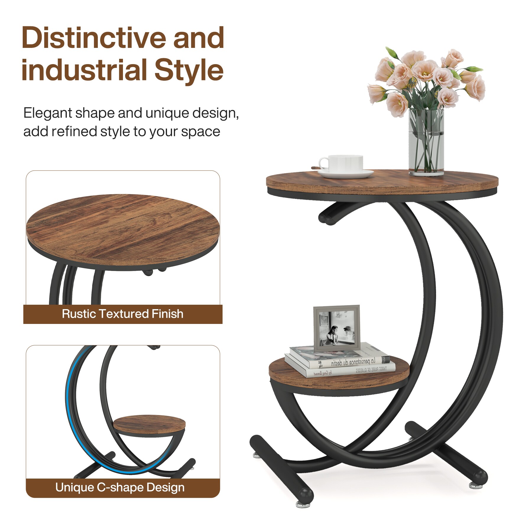 Fnova LWTJ-F1869 End-Tables - View #4