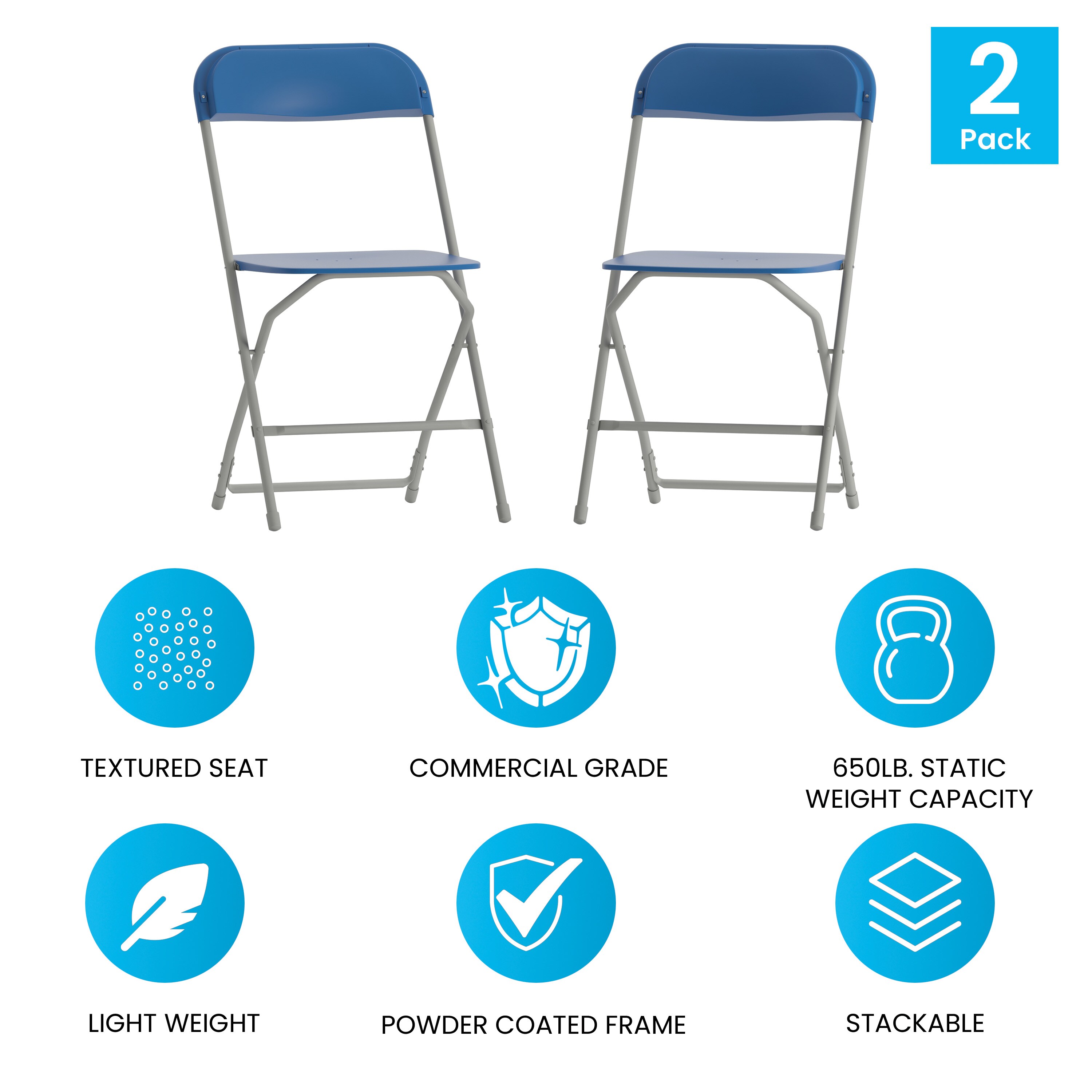 Emma + Oliver 889142415121 Folding-Chairs - View #4