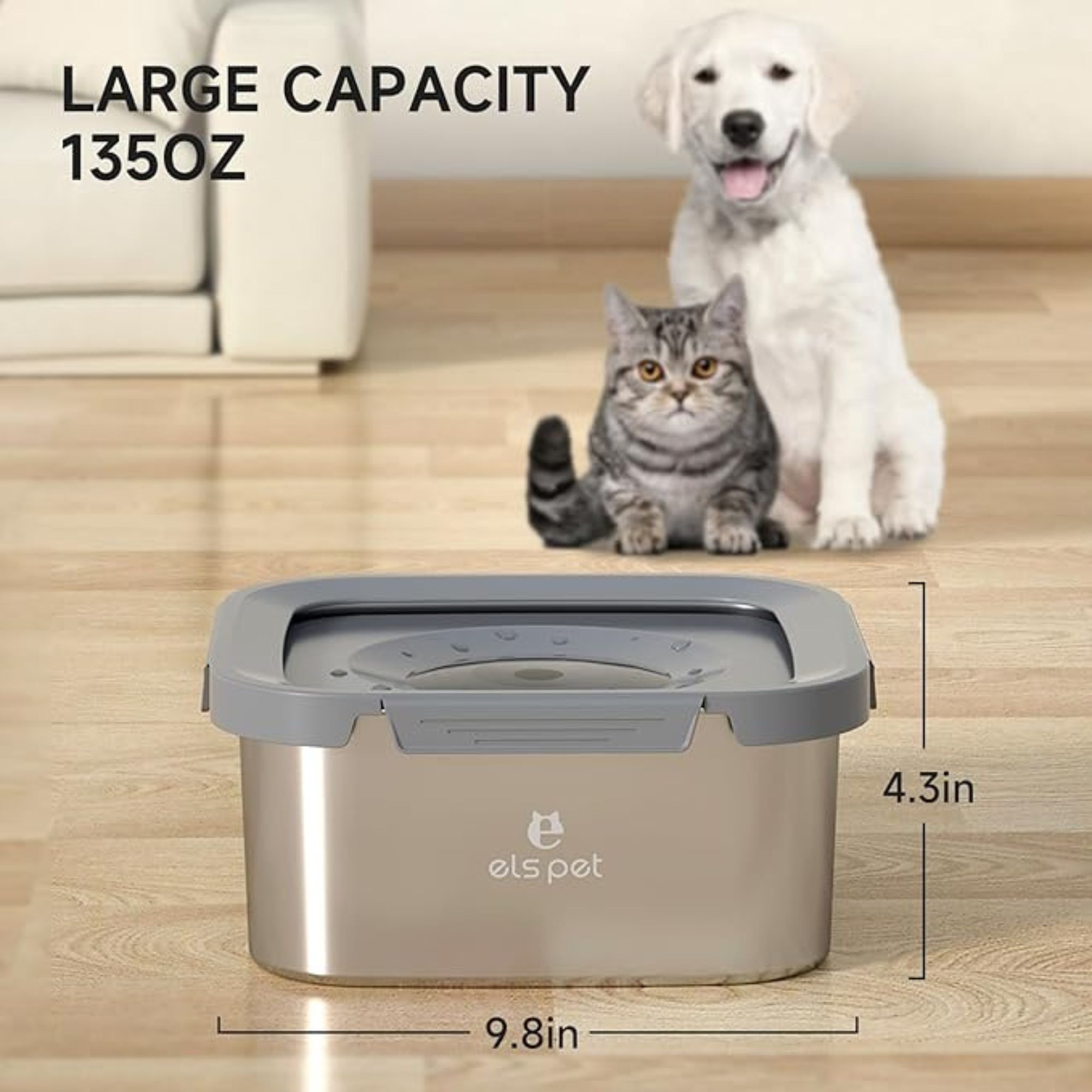 els pet EP-SSFB-4L Pet-Bowls - View #5
