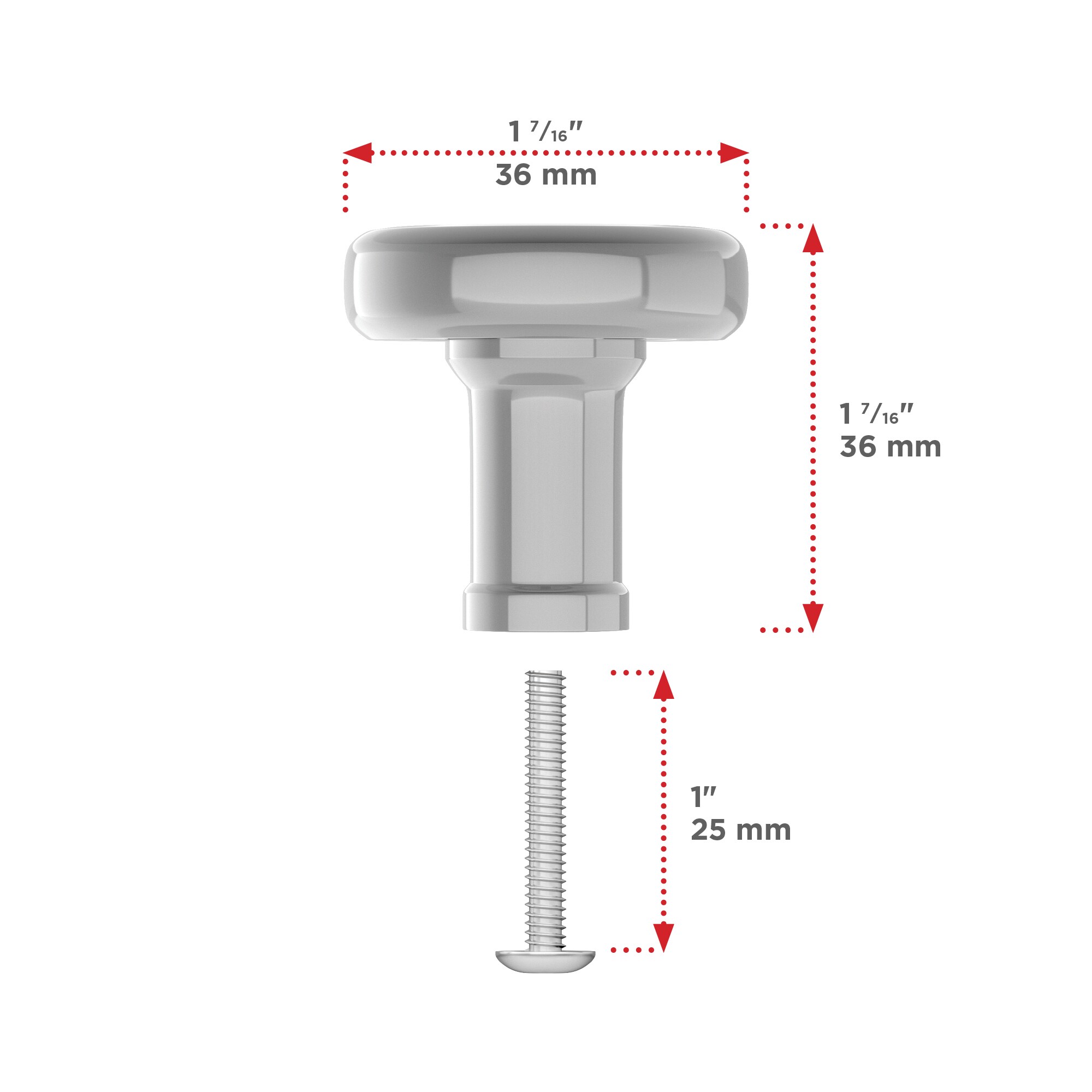 Richelieu BP220936140 Cabinet-Knobs - View #3