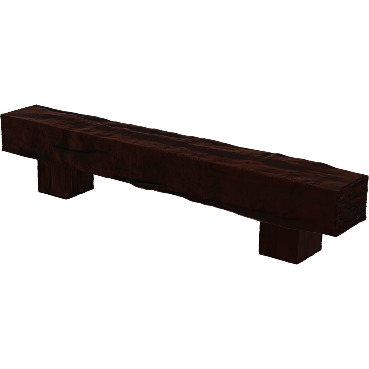 Ekena Millwork MANURW04X04X84AOPE Mantel-Shelves - View #3