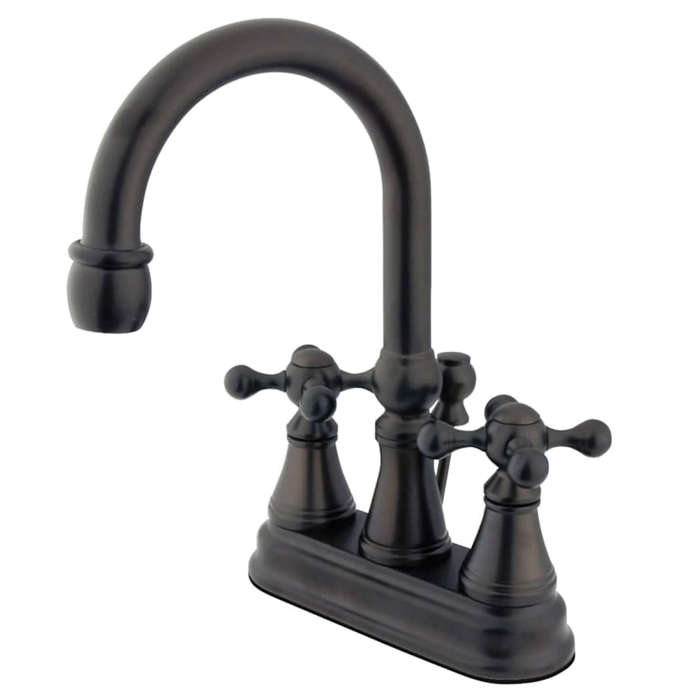 Kingston Brass  KS261.KX Governor 1.2 GPM Centerset Bathroom Faucet with PopUp Drain Assembly