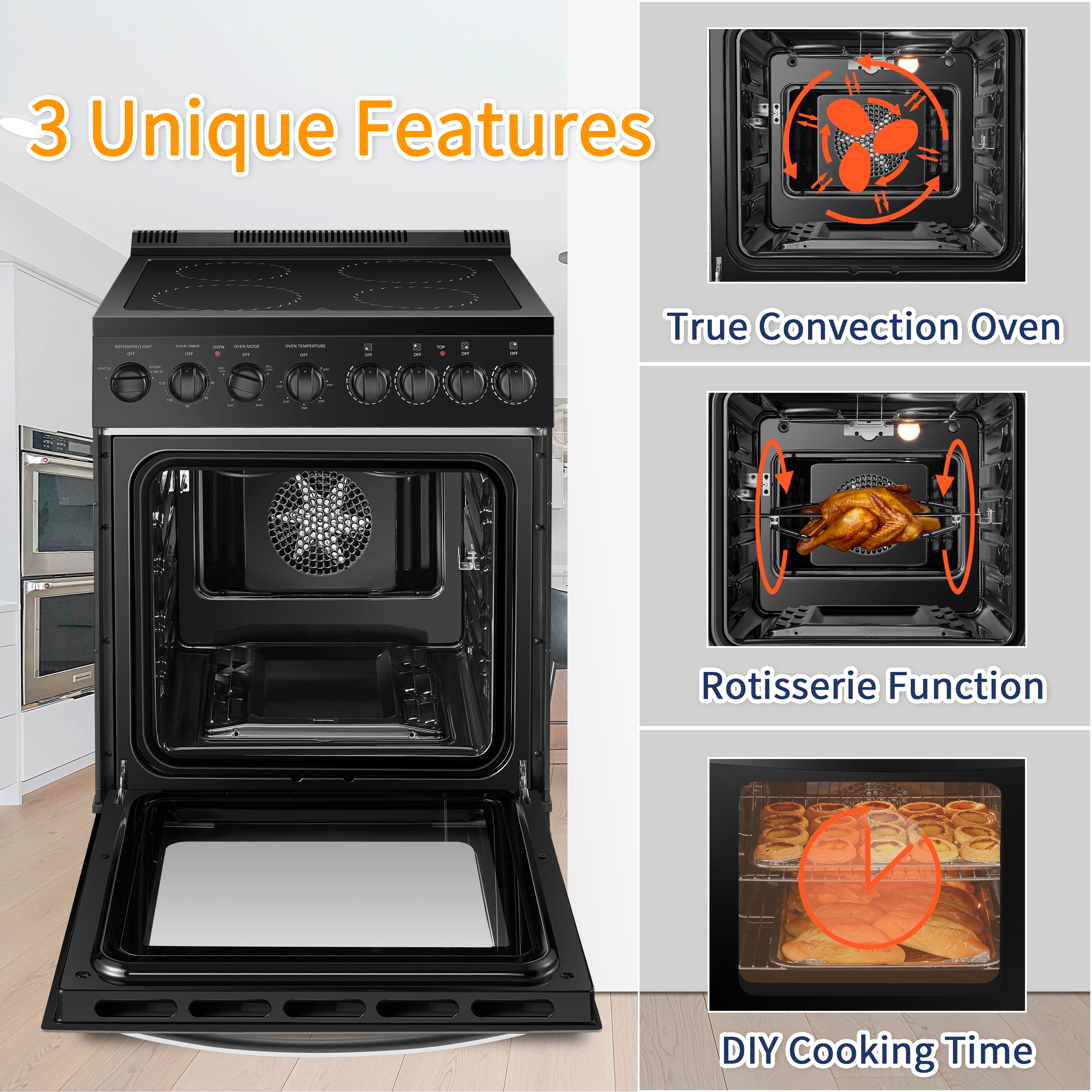 LANBO LB-ERK24RC-B Freestanding-Electric-Ranges - View #3
