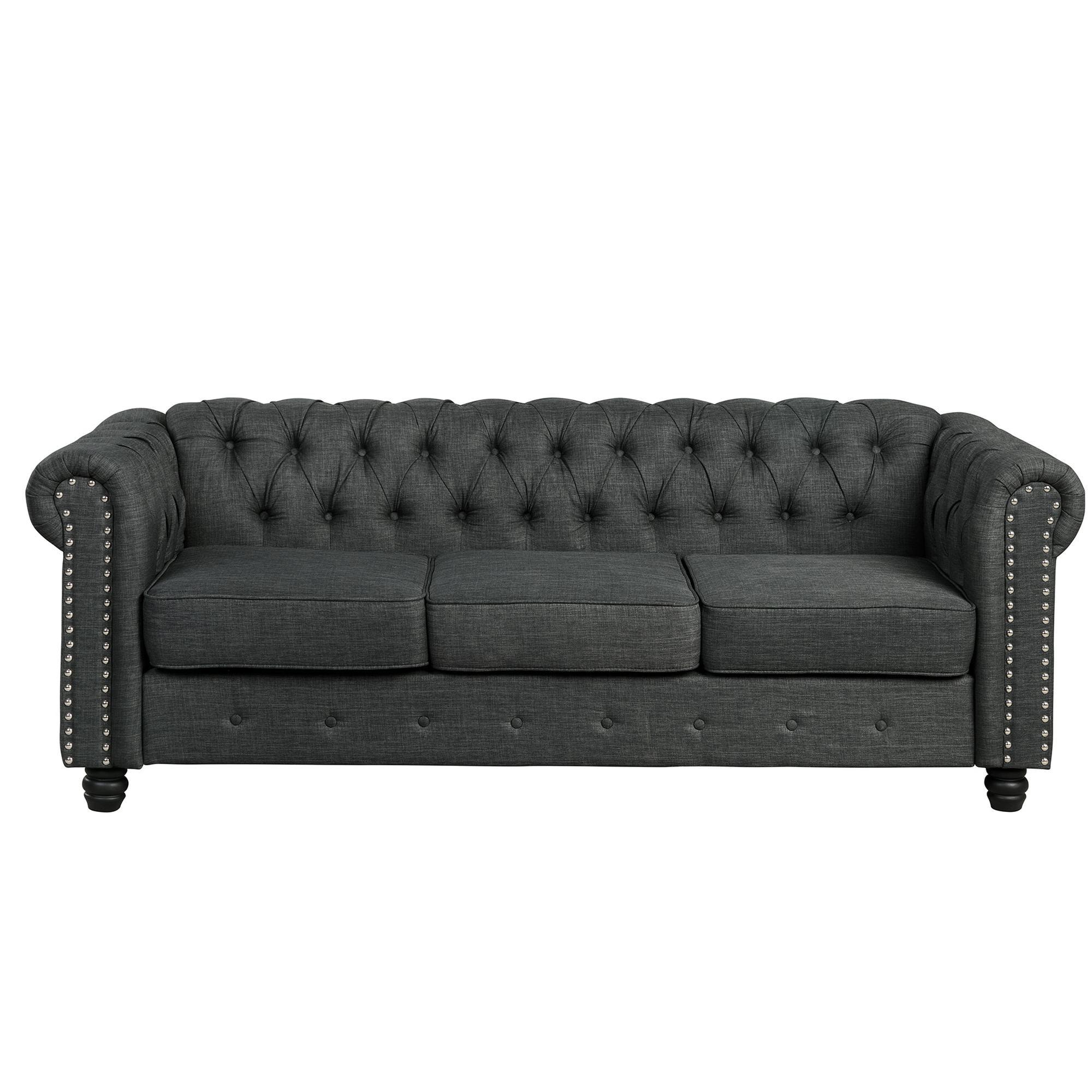 FARATI 8706-GREY-3 Sofas-Loveseats - View #2