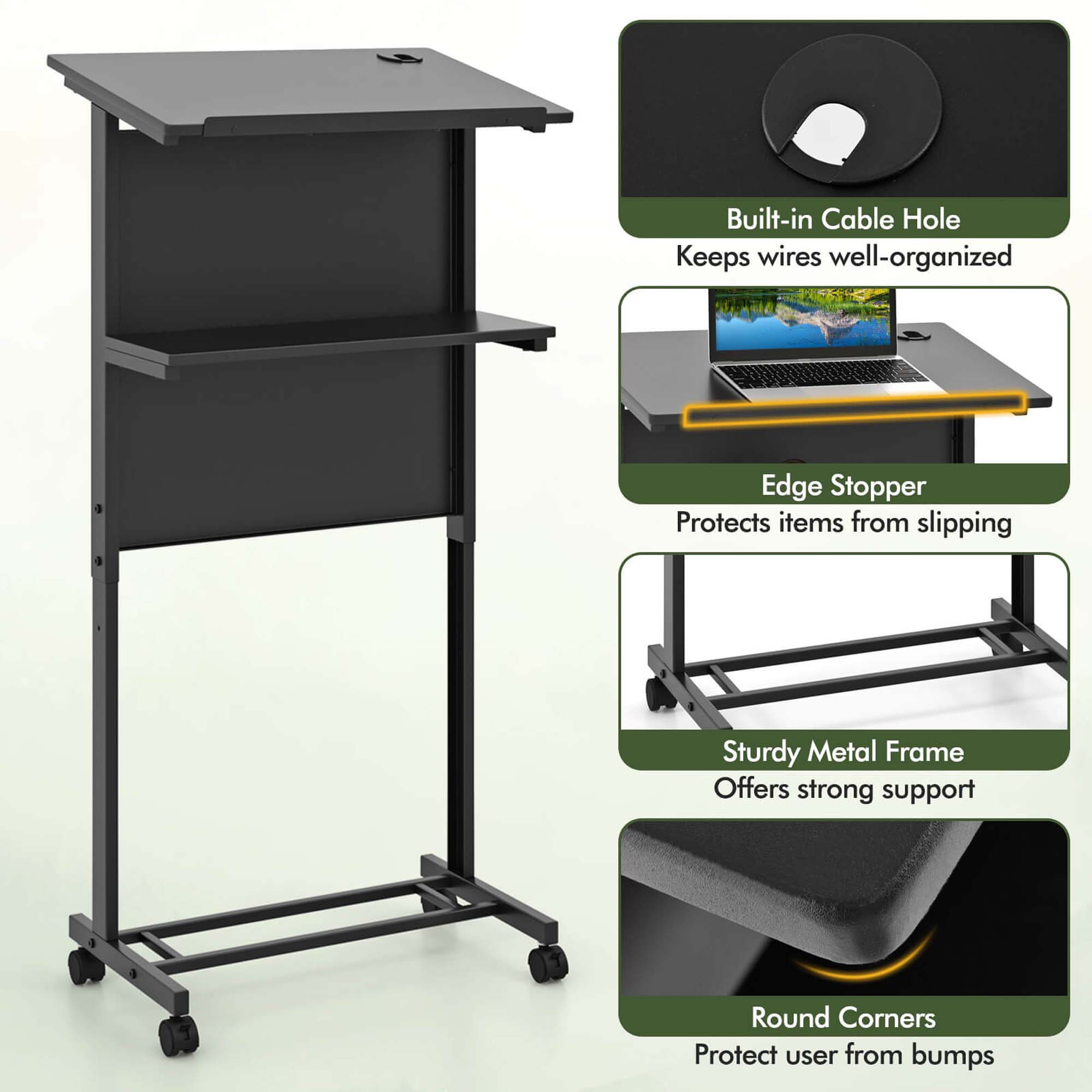 Costway HCST04912 End-Tables - View #6
