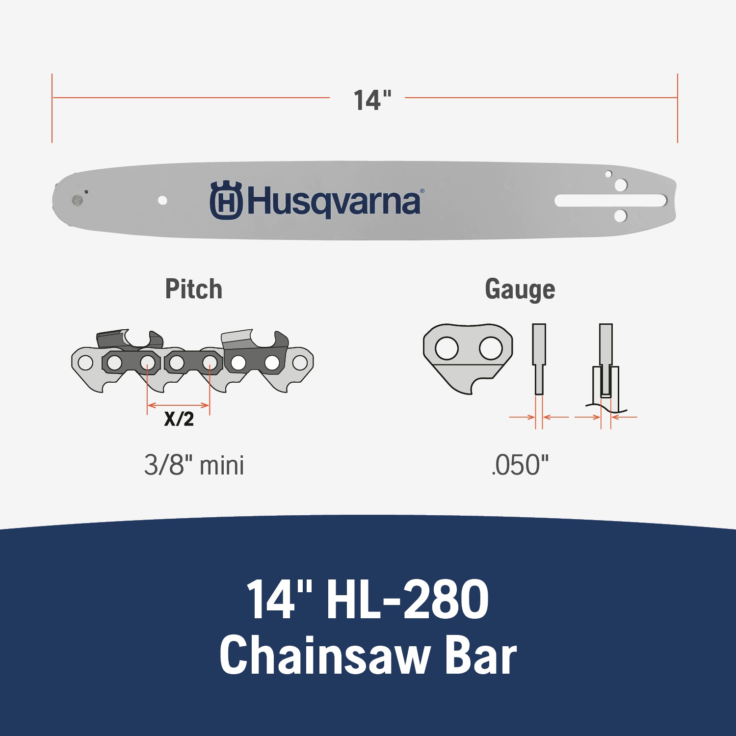 Husqvarna 531300375 Chain-Saw-Bars - View #2