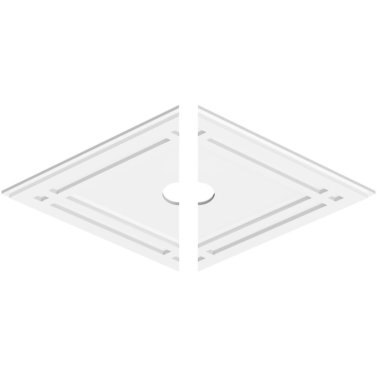 Ekena Millwork CMP32X21DD2-03000 Ceiling-Medallions - View #2