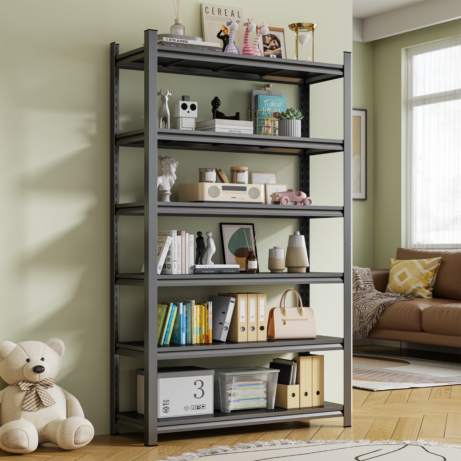 Wooakway FXLS0605-604A42 Free-Standing-Shelving - View #4