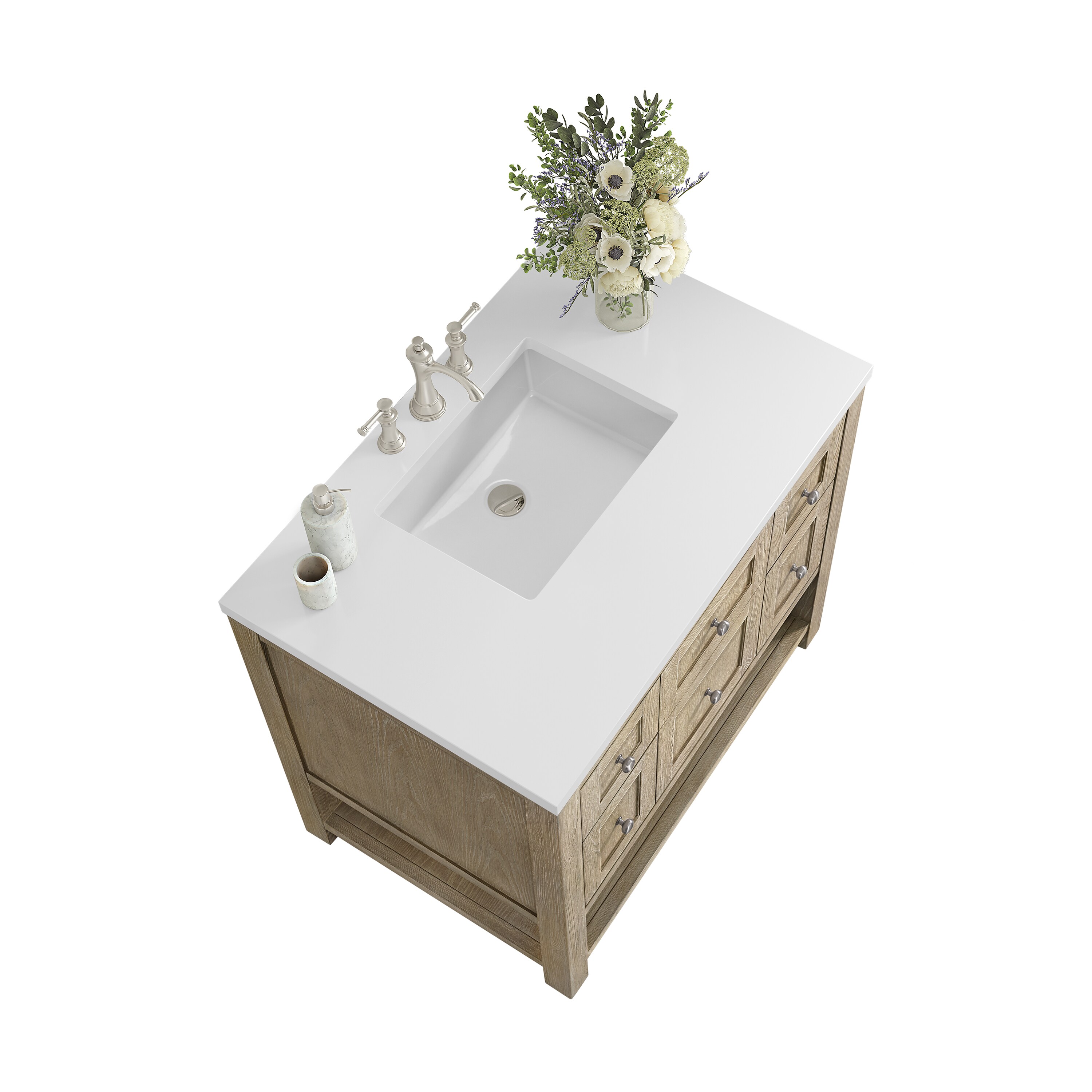 James Martin Vanities 330-V36-WWO-3WZ Bath-Vanity-Combo - View #5