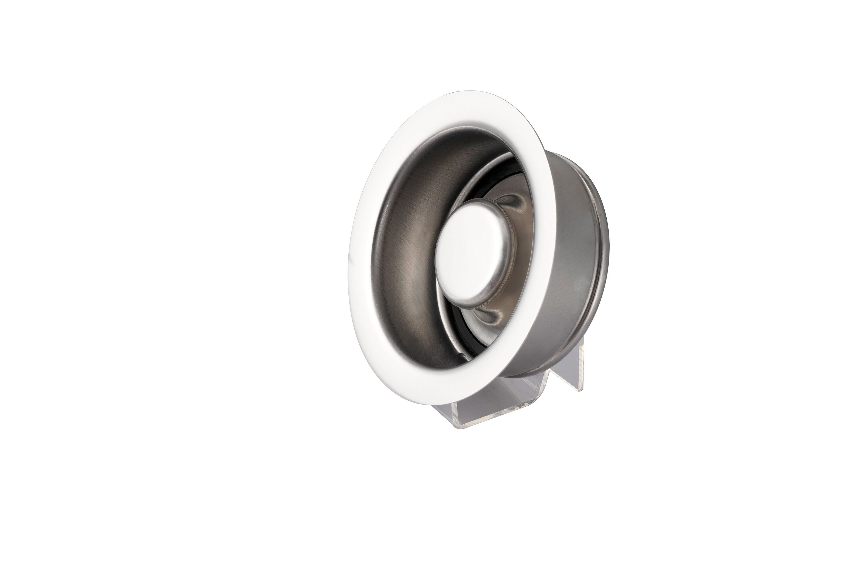 allen + roth 4.5-in Brush Nickel Steel Garbage Disposal Sink Flange in the Garbage  Disposal Parts & Tools department at