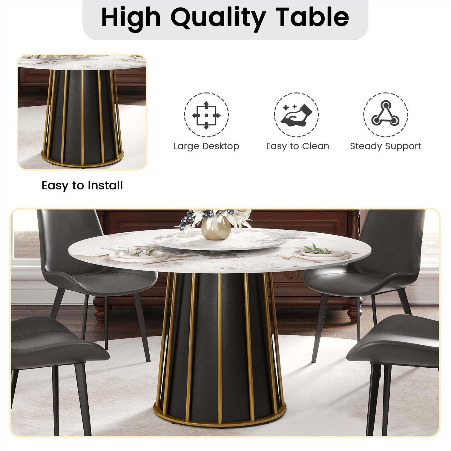 Watnature 3ILR9A0QL73J Dining-Tables - View #2