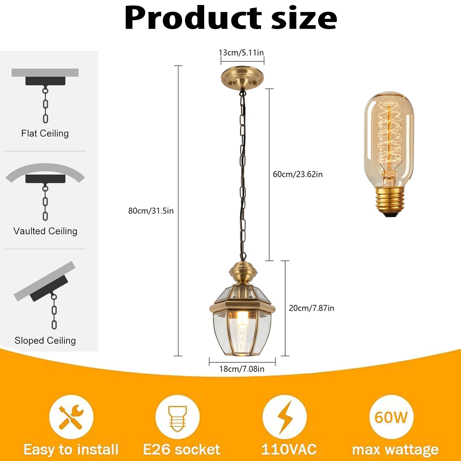 Oukaning JZUC638RNSHCX Pendant-Lights - View #4