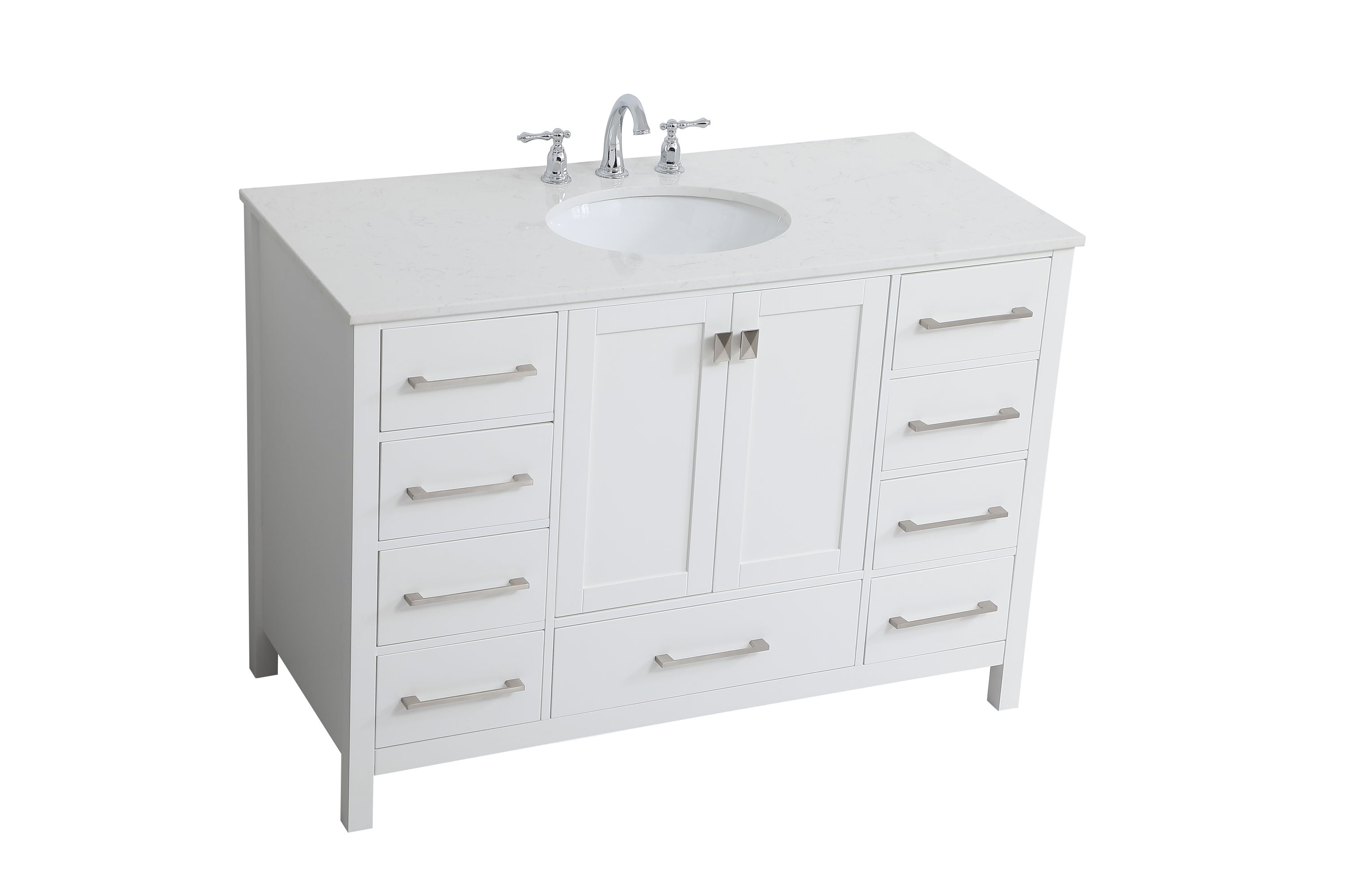 Elegant Decor FI56448WH Bath-Vanity-Combo - View #4