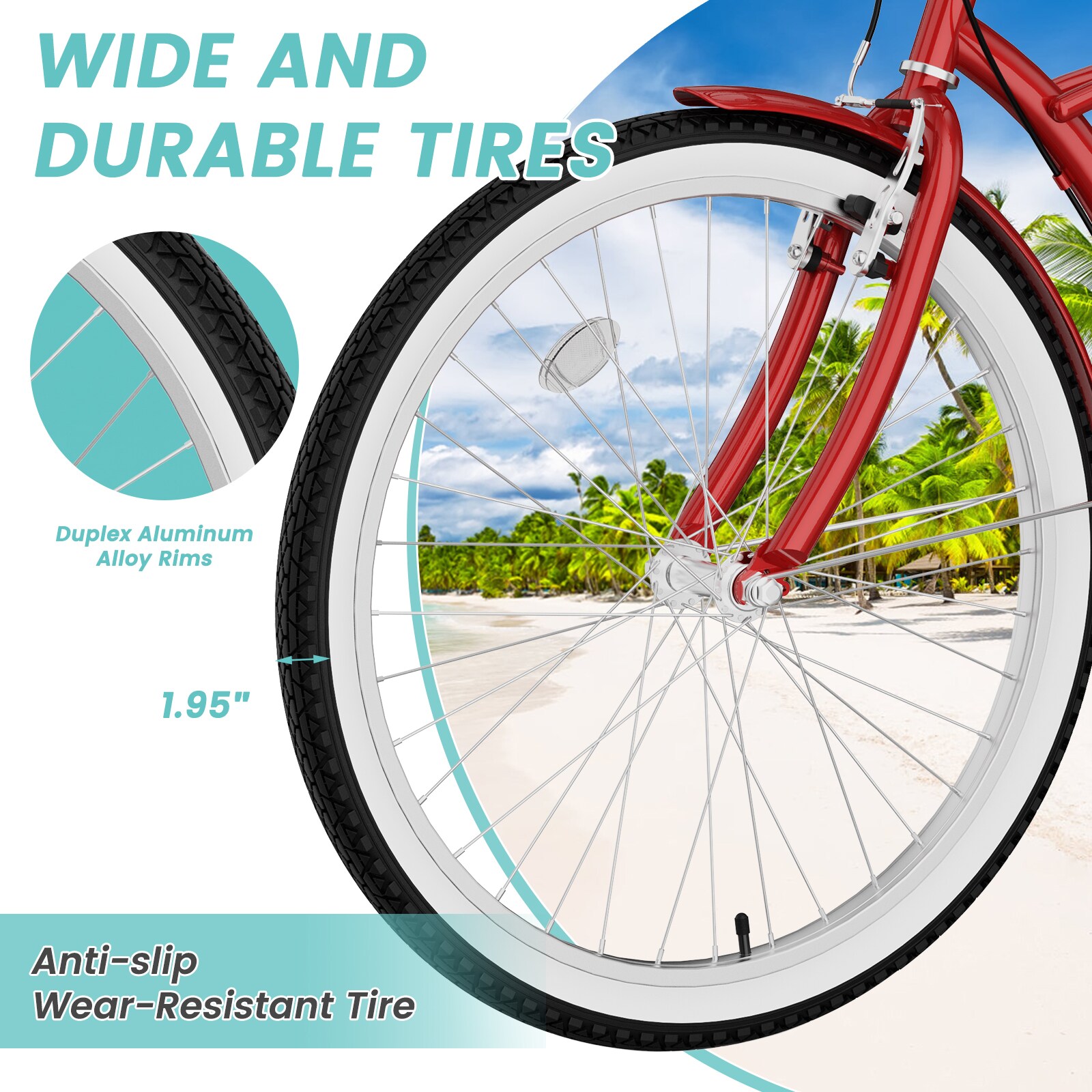 MOONCOOL B2MLB-M26RD-A2-LS3 bikes - View #2