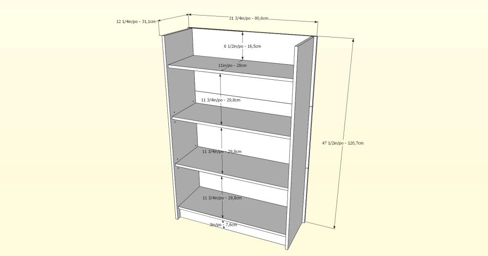 Nexera 352148 bookcases - View #3