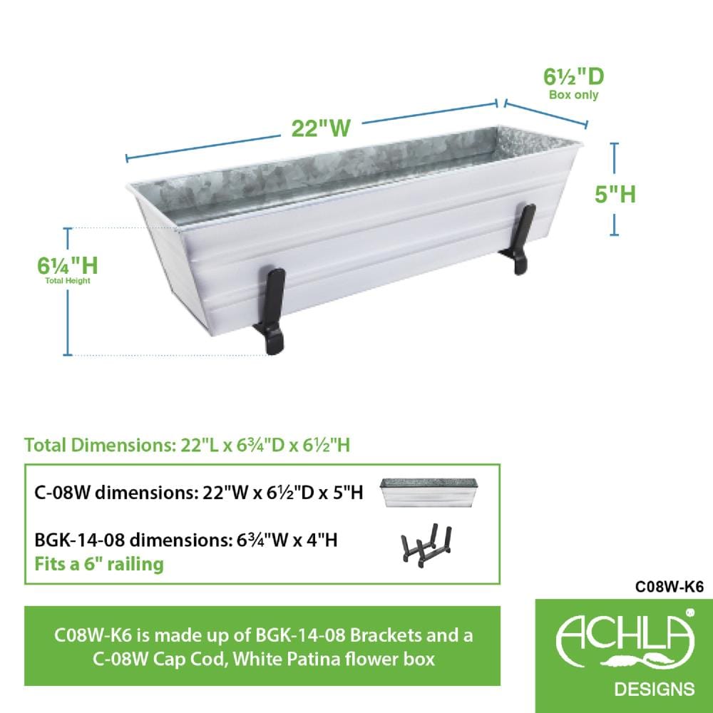 Minuteman International C08W-K6 Planter-Window-Box - View #2
