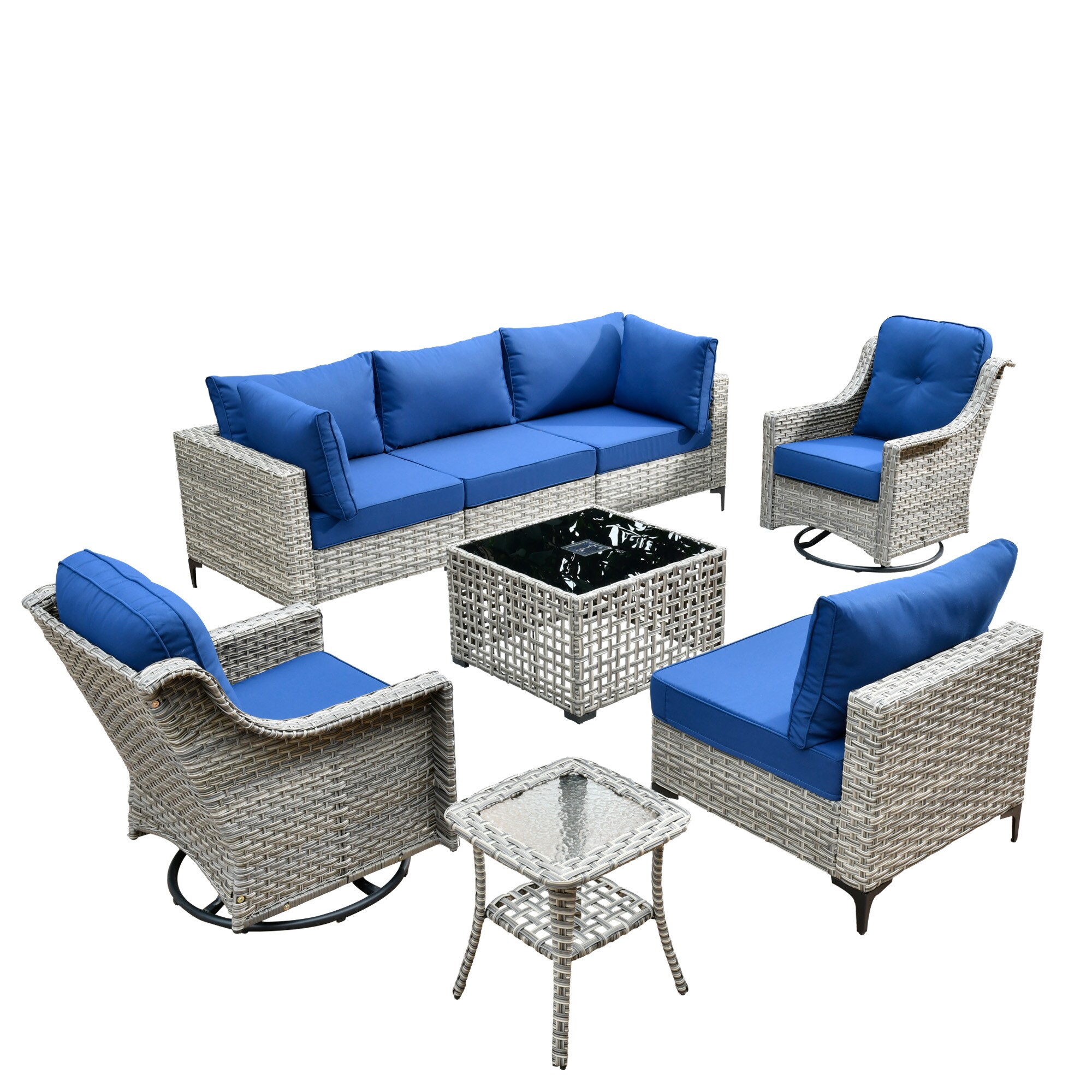 ALTRIGUS 6L-YZSKT708-AL Patio-Conversation-Sets - View #2