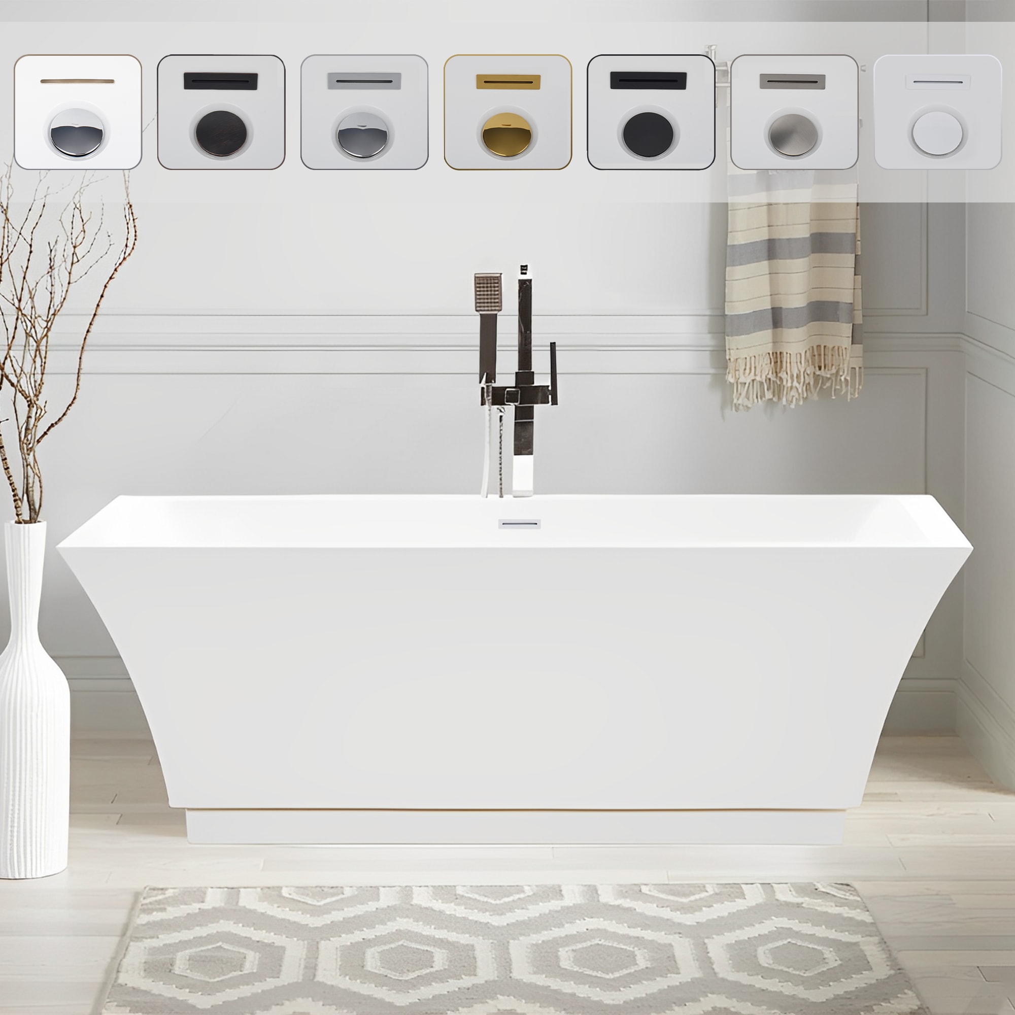 Vanity Art VA6817-S-PW bathtubs - View #8
