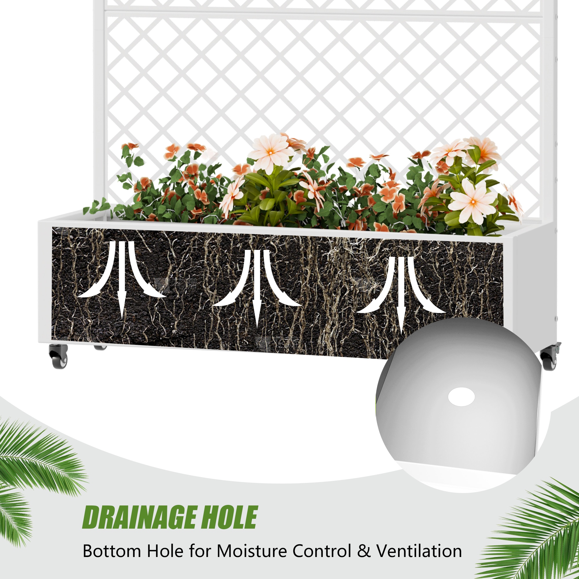 Misty Moon LW0409-RPB-ZZX030 Raised-Planter-Boxes - View #6