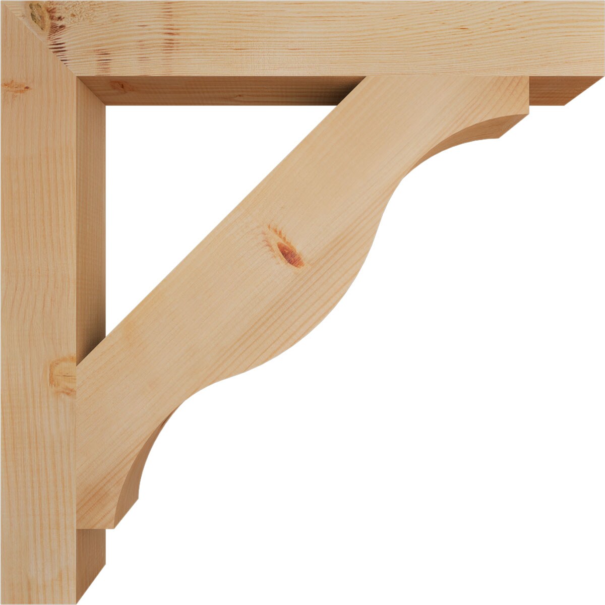 Ekena Millwork BKT04X32X32FST05SDF Exterior-Brackets-Braces - View #3