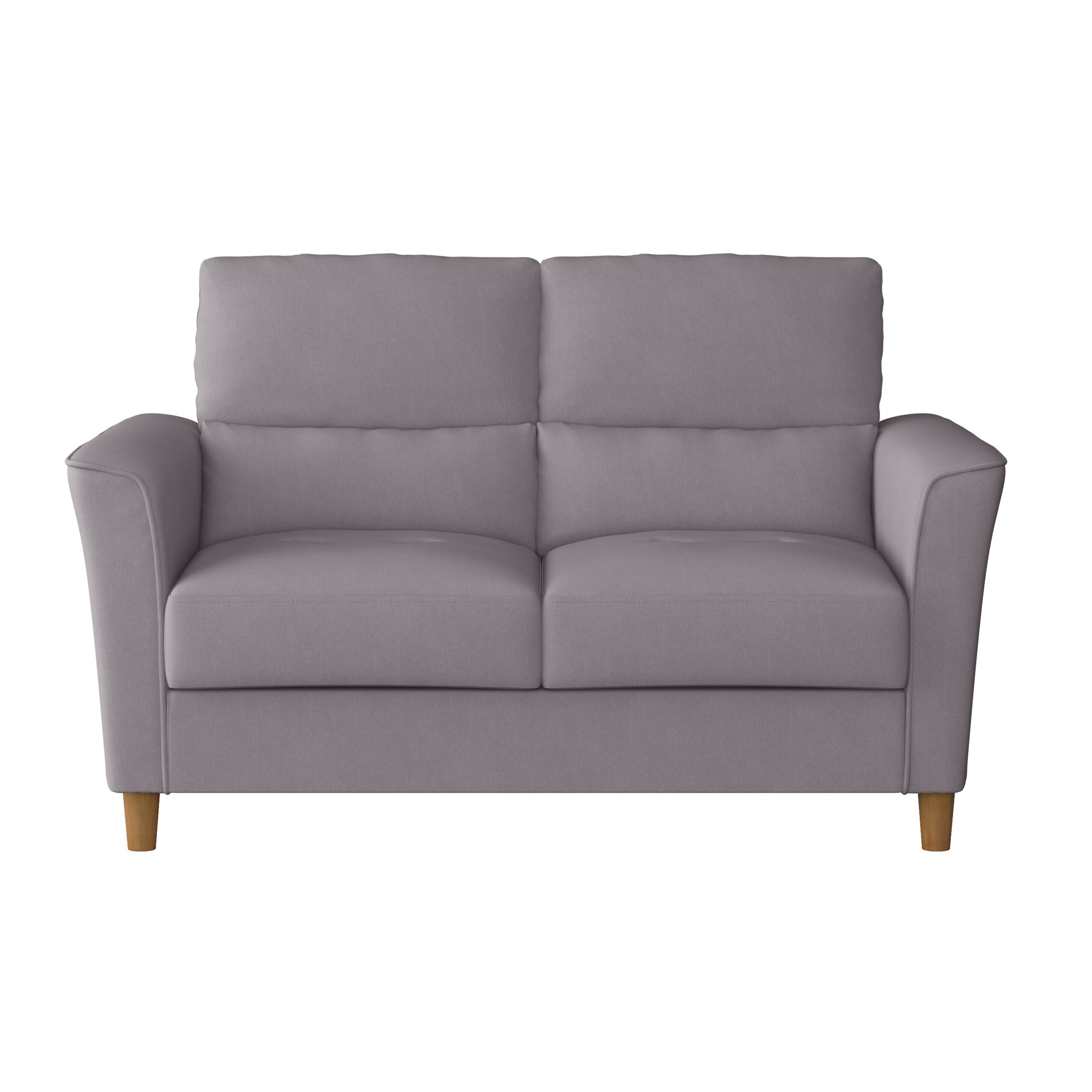 CorLiving Georgia Casual Light Grey Polyester/Blend Loveseat in the Couches,  Sofas & Loveseats department at Lowes.com