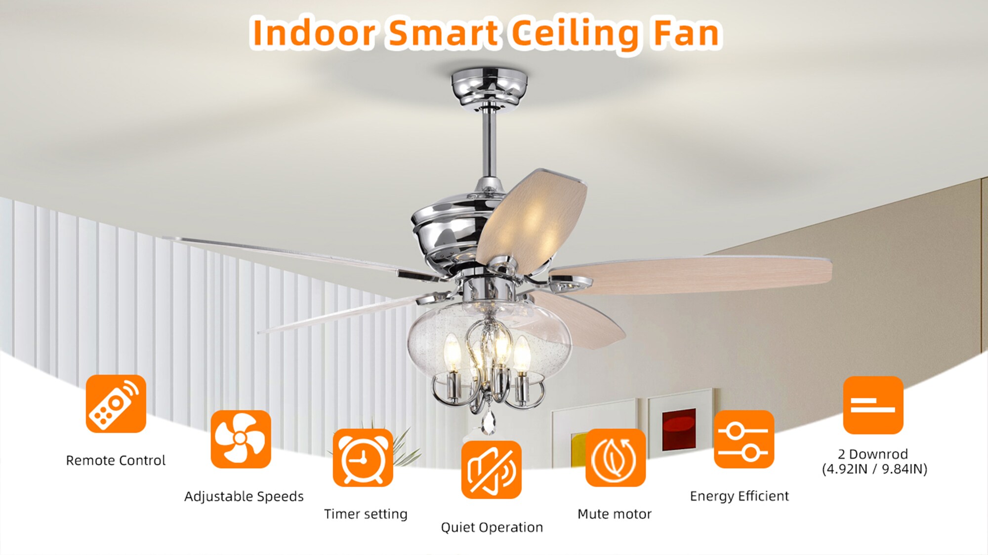SINOFURN SYB570063CH Ceiling-Fans - View #3