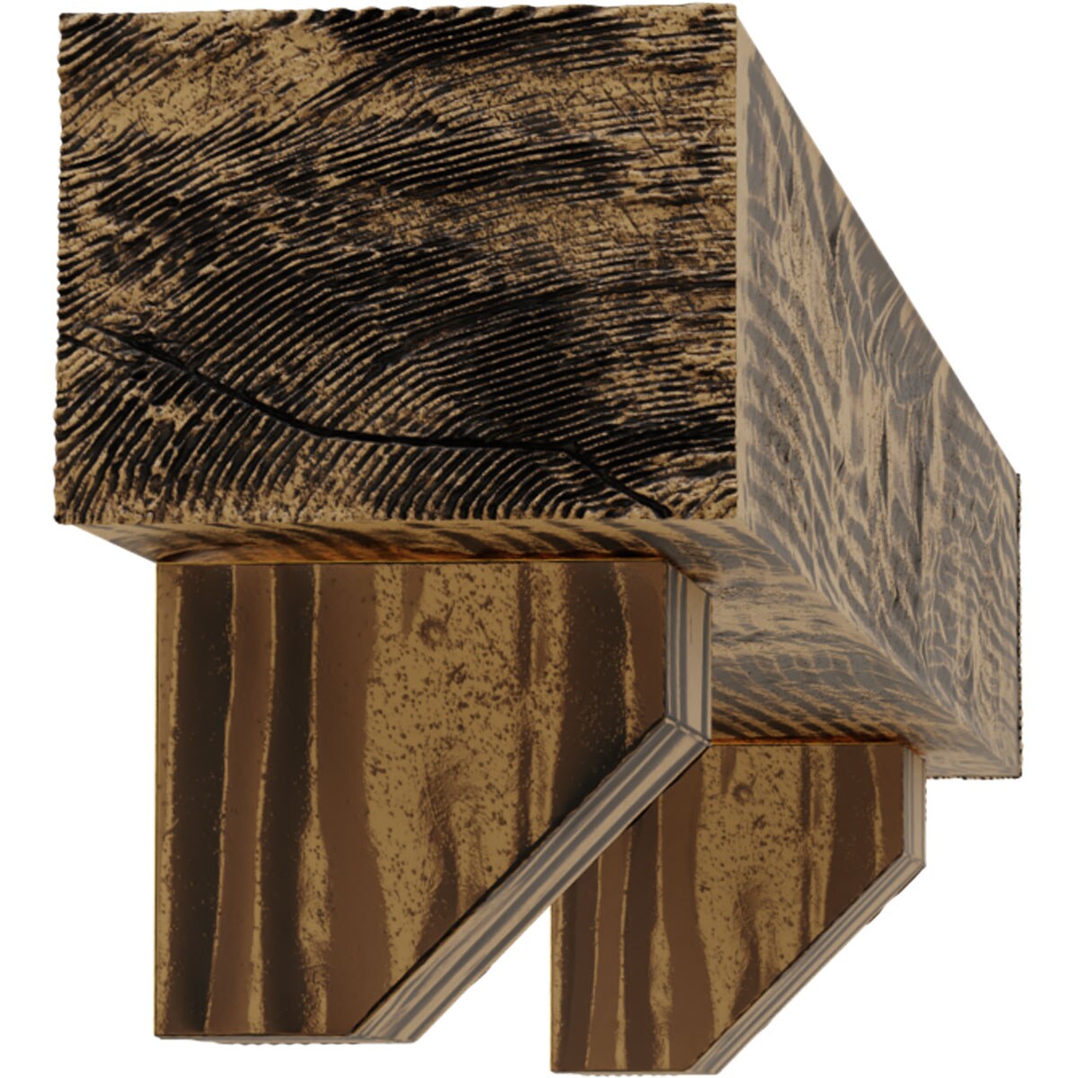 Ekena Millwork MANUSD08X12X48ASNG Mantel-Shelves - View #4