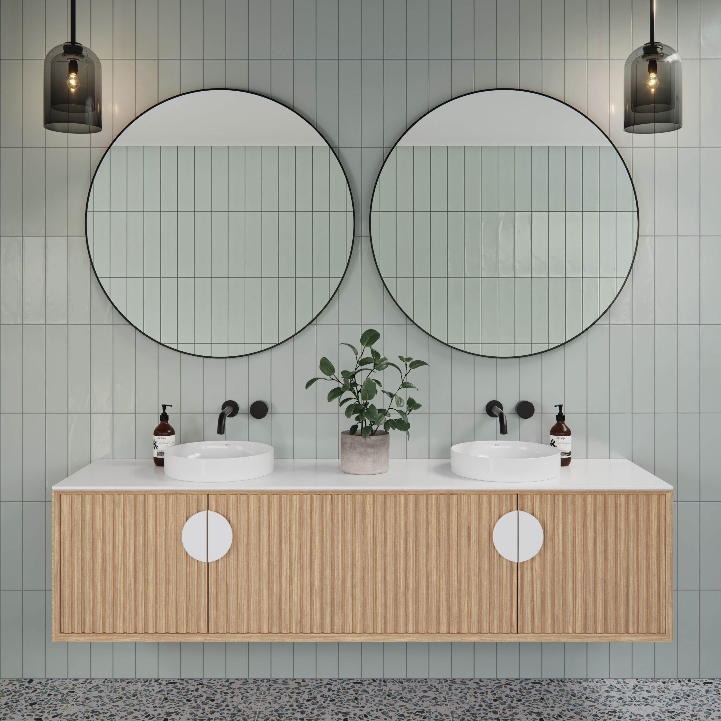 Glass Warehouse MF-R-36-B Decor-Mirrors - View #3