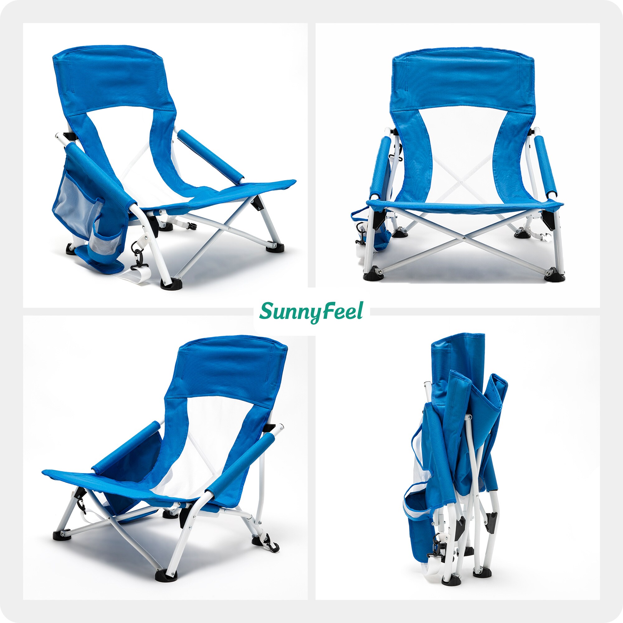 Clihome CL-CCAC2417GBU2 Beach-Camping-Chairs - View #6