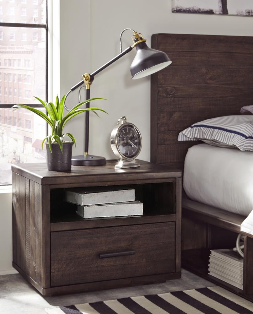 Modus Furniture AKK181B McKinney Espresso Pine Nightstand