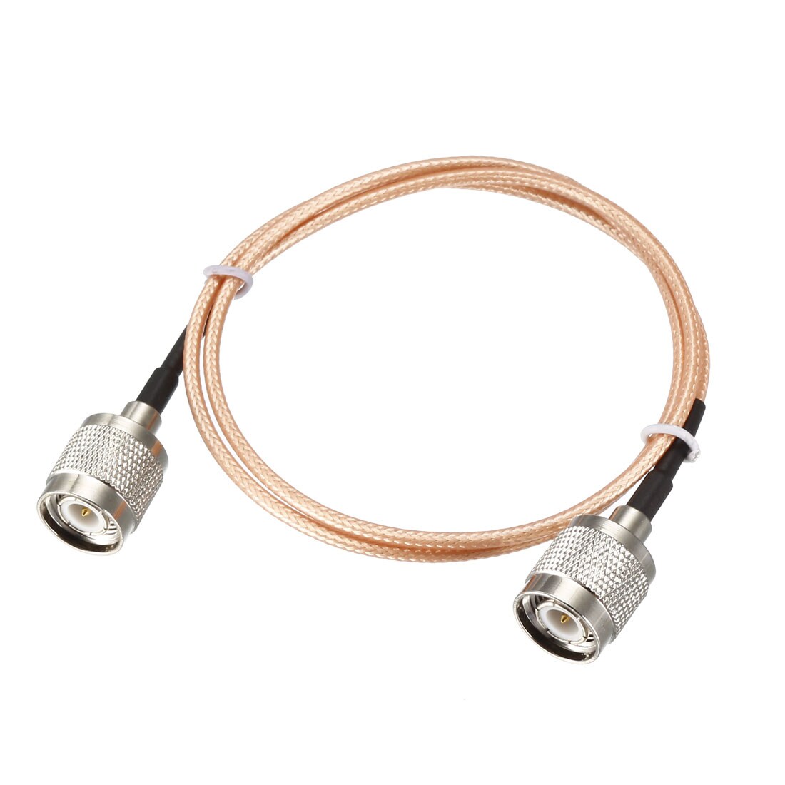 Unique Bargains RG316 RF Coaxial Cable TNC Male to TNC Male Pigtail Cable 2-feet