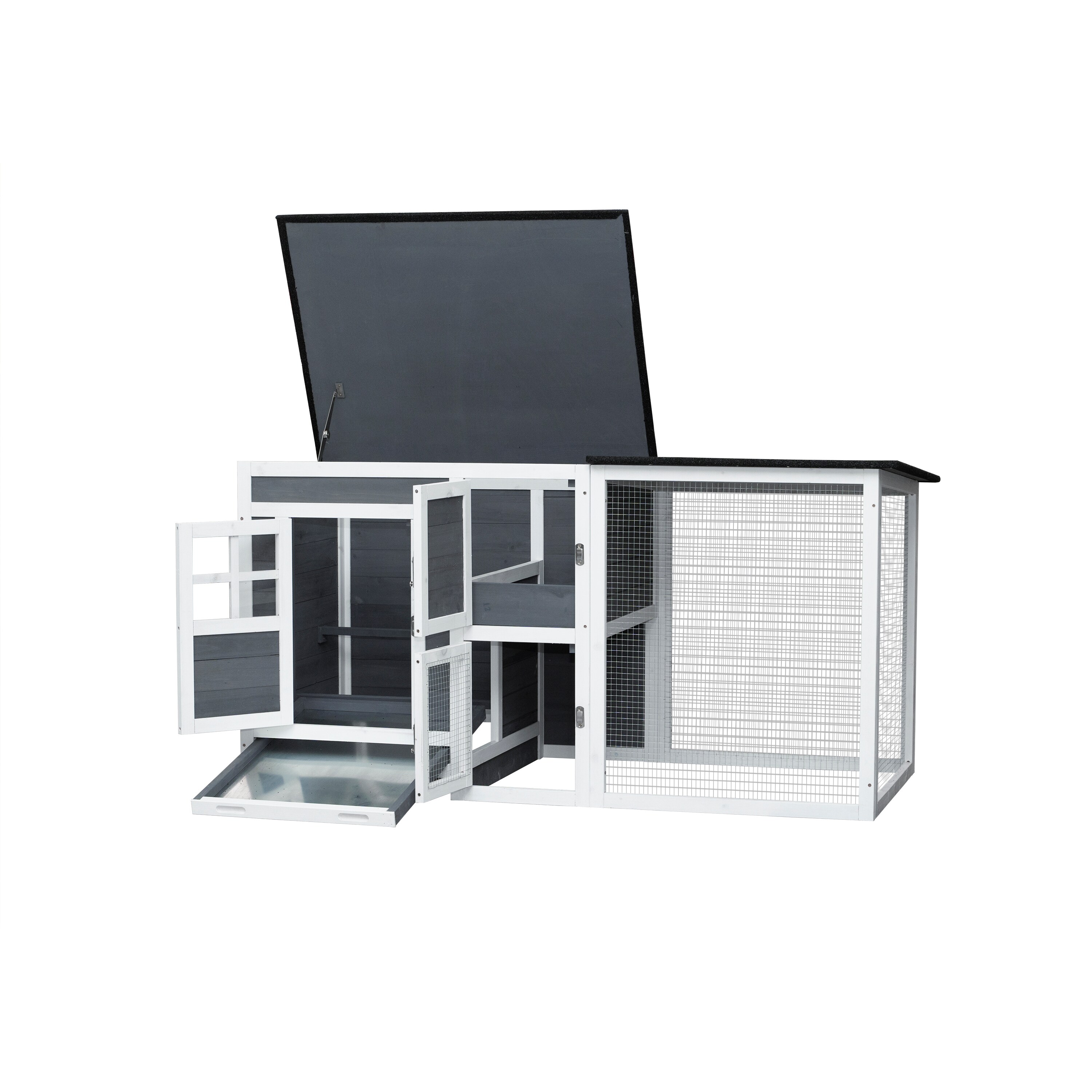 LIVIZA GIG-PS031GR Chicken-Coops-Rabbit-Hutches - View #5