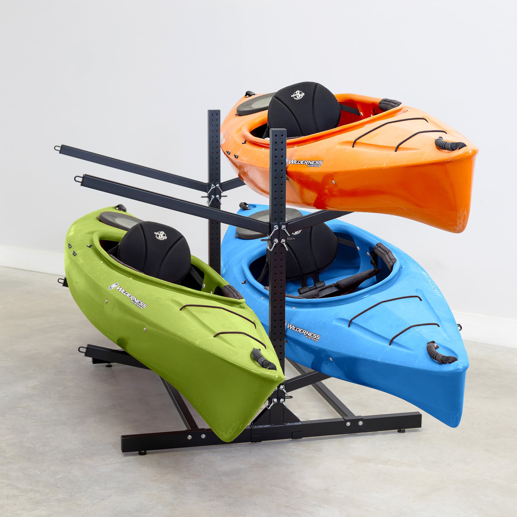G-Watersport 4 Levels - Double Sided - Kayak and Canoe Storage - Black