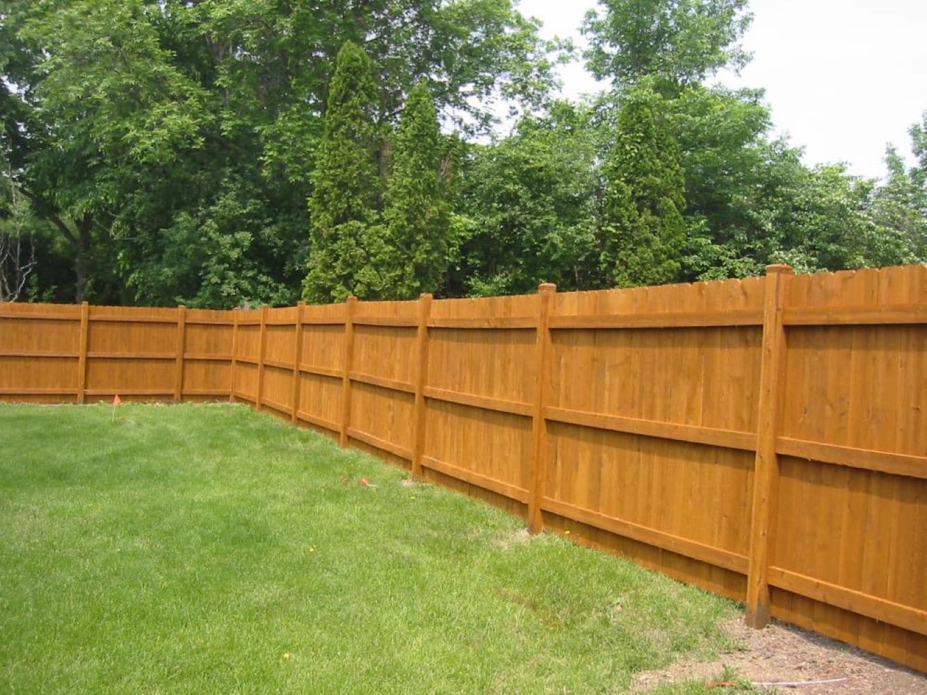 Severe Weather 6 ft x 8 ft Pressure Treated Pine Dog Ear Privacy Stockade Fence Panel in the Wood Fence Panels department at Lowes