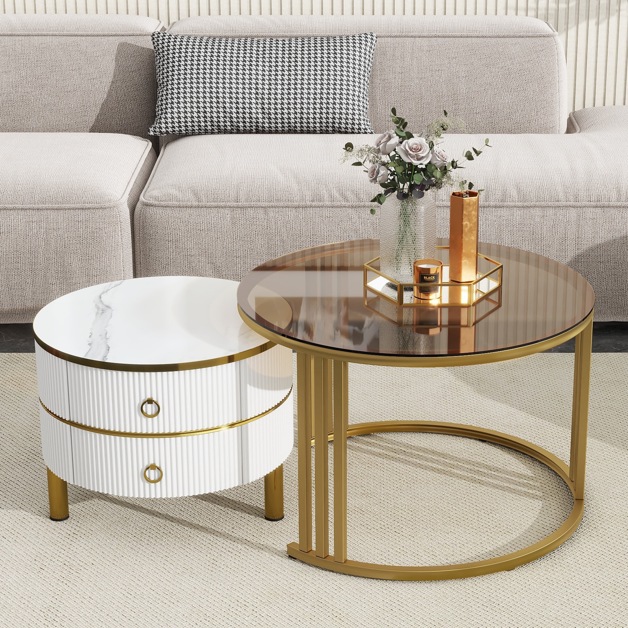ModernLuxe L-WF320536AAK Coffee-Tables - View #2