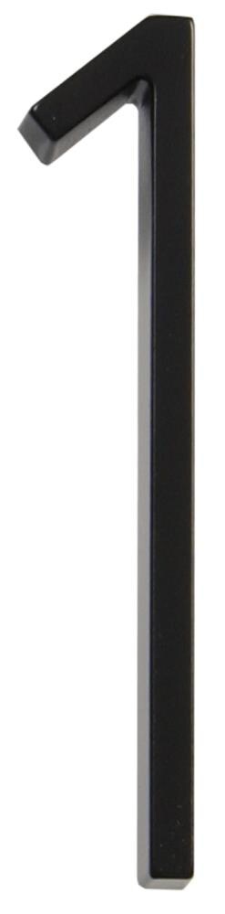 Hillman 843191 Distinctions 5-in Black Number 1