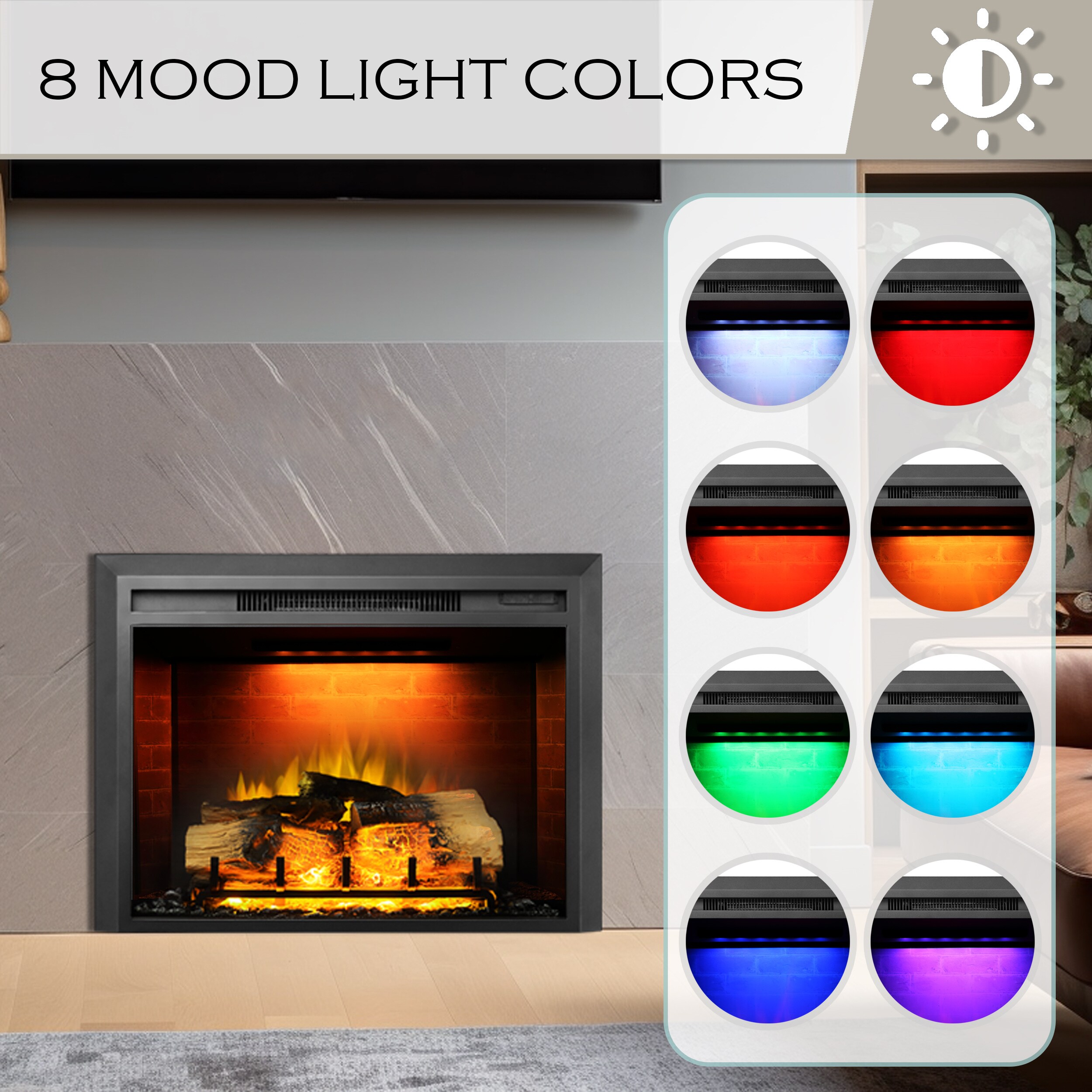 EdenDirect NLCD041943 Electric-Fireplace-Fireboxes - View #2
