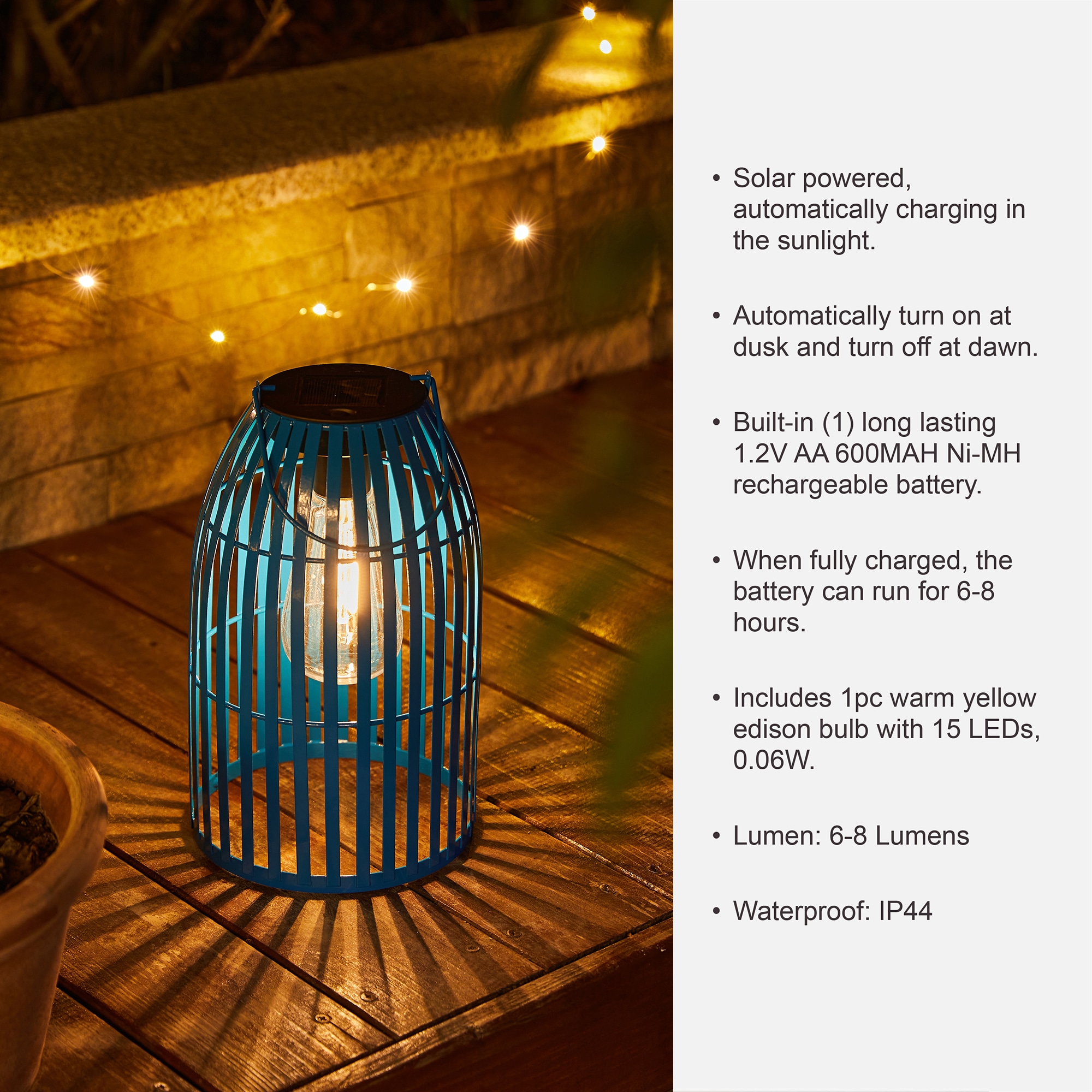 Glitzhome 2023300022 Outdoor-Decorative-Lanterns - View #5