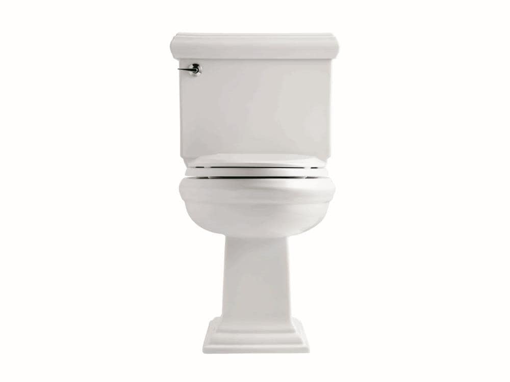 KOHLER Memoirs White Elongated Chair Height 2-piece WaterSense Toilet ...