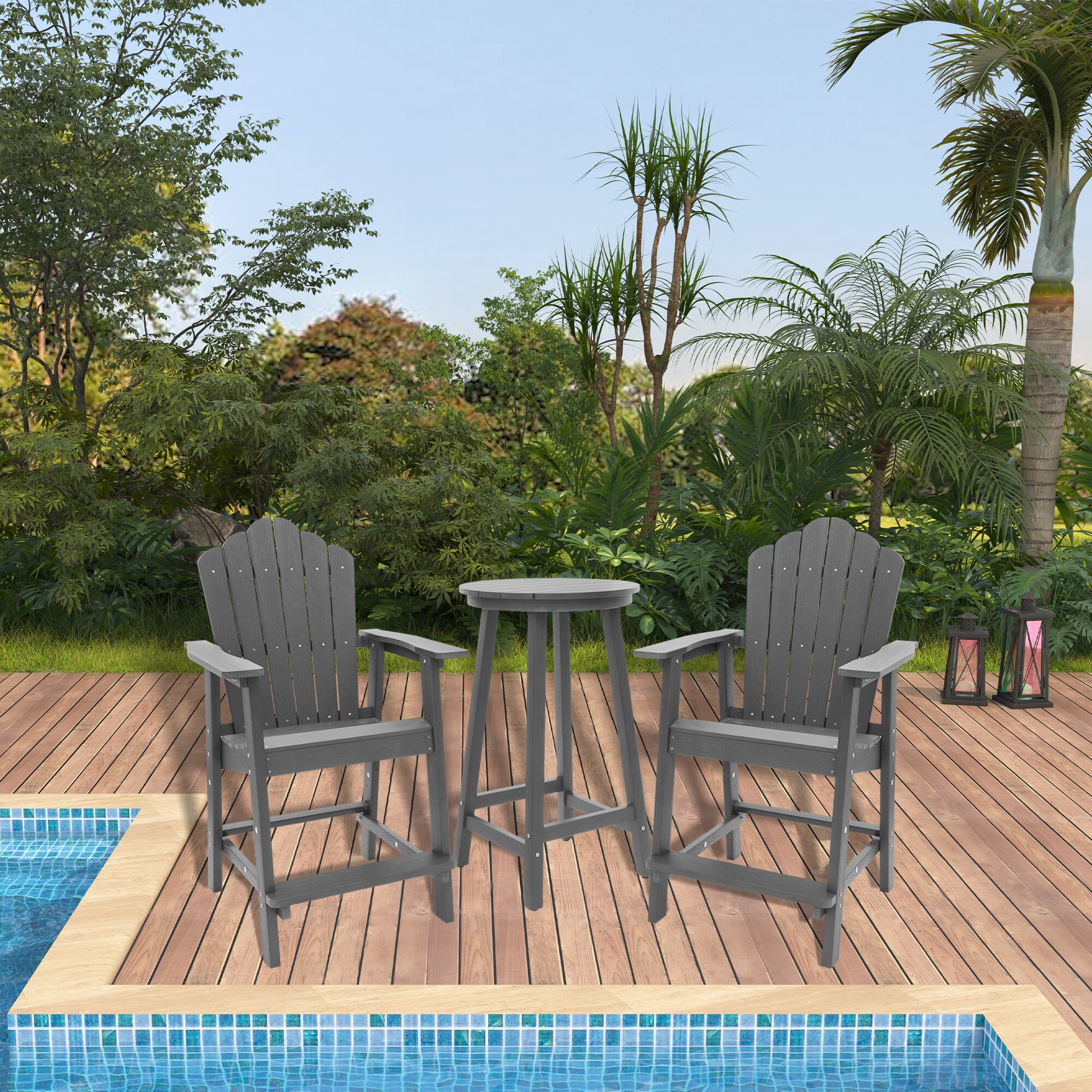 Mondawe MO-BC2-GY Patio-Chairs - View #7